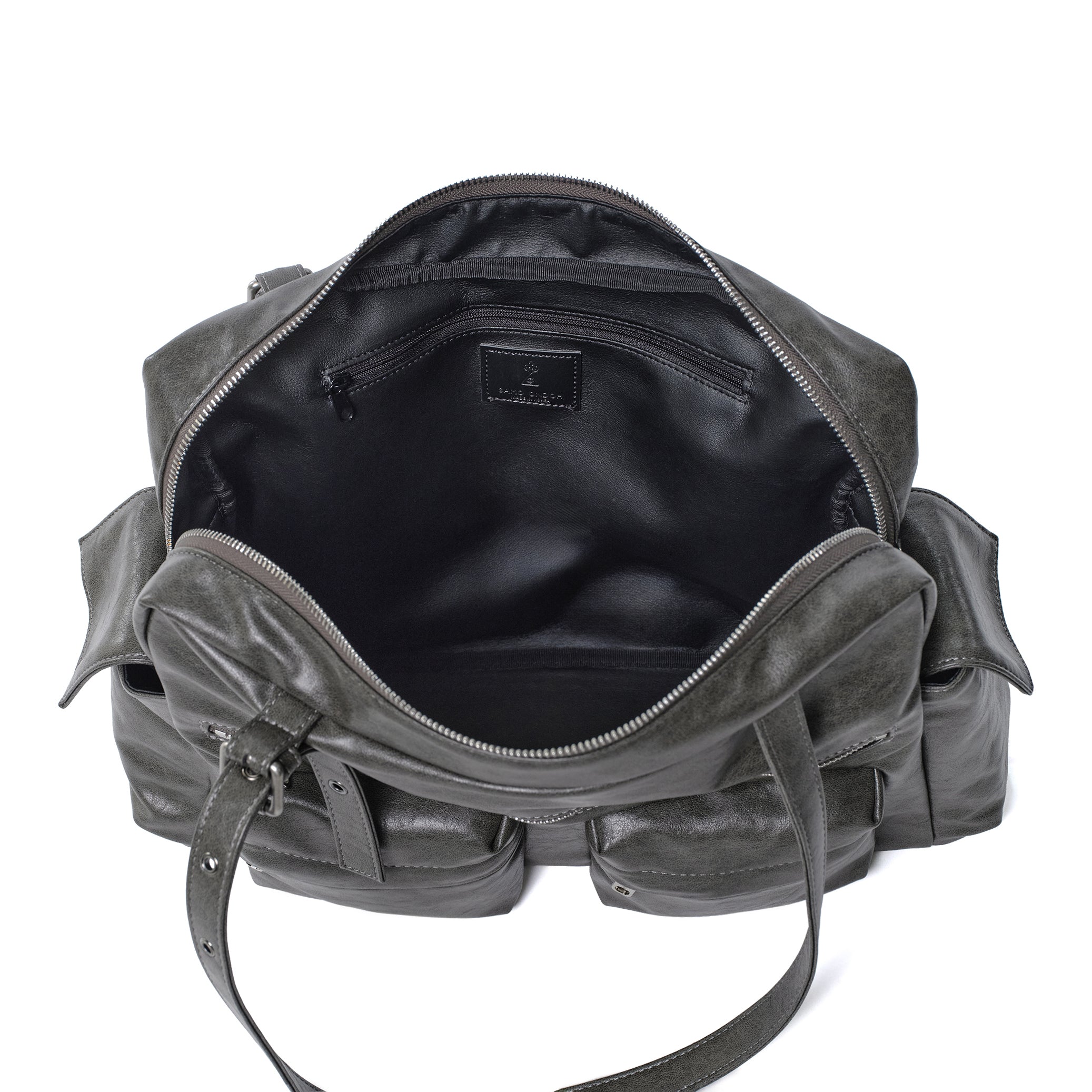 pocket utility bag L veg gray