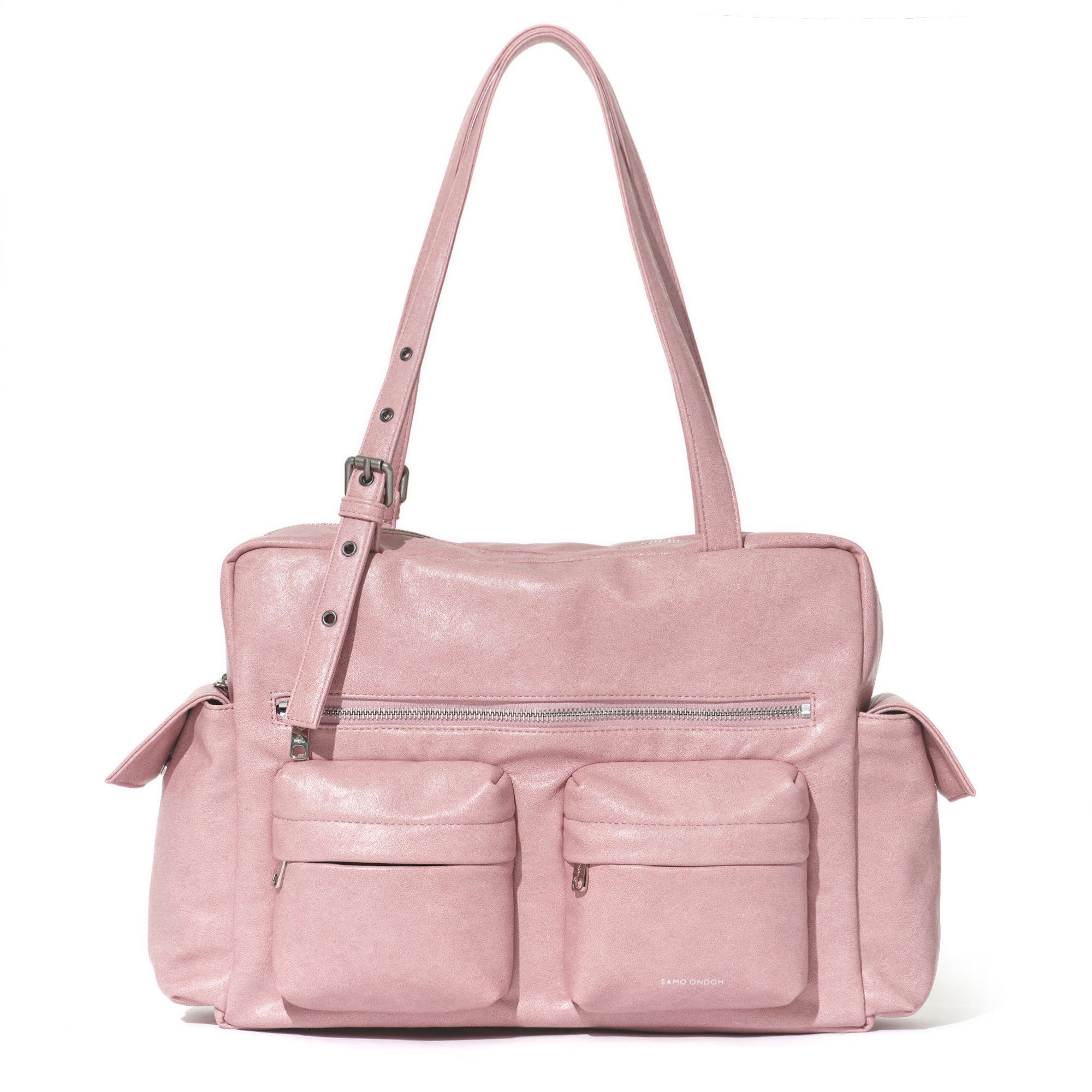 pocket utility bag L veg pink