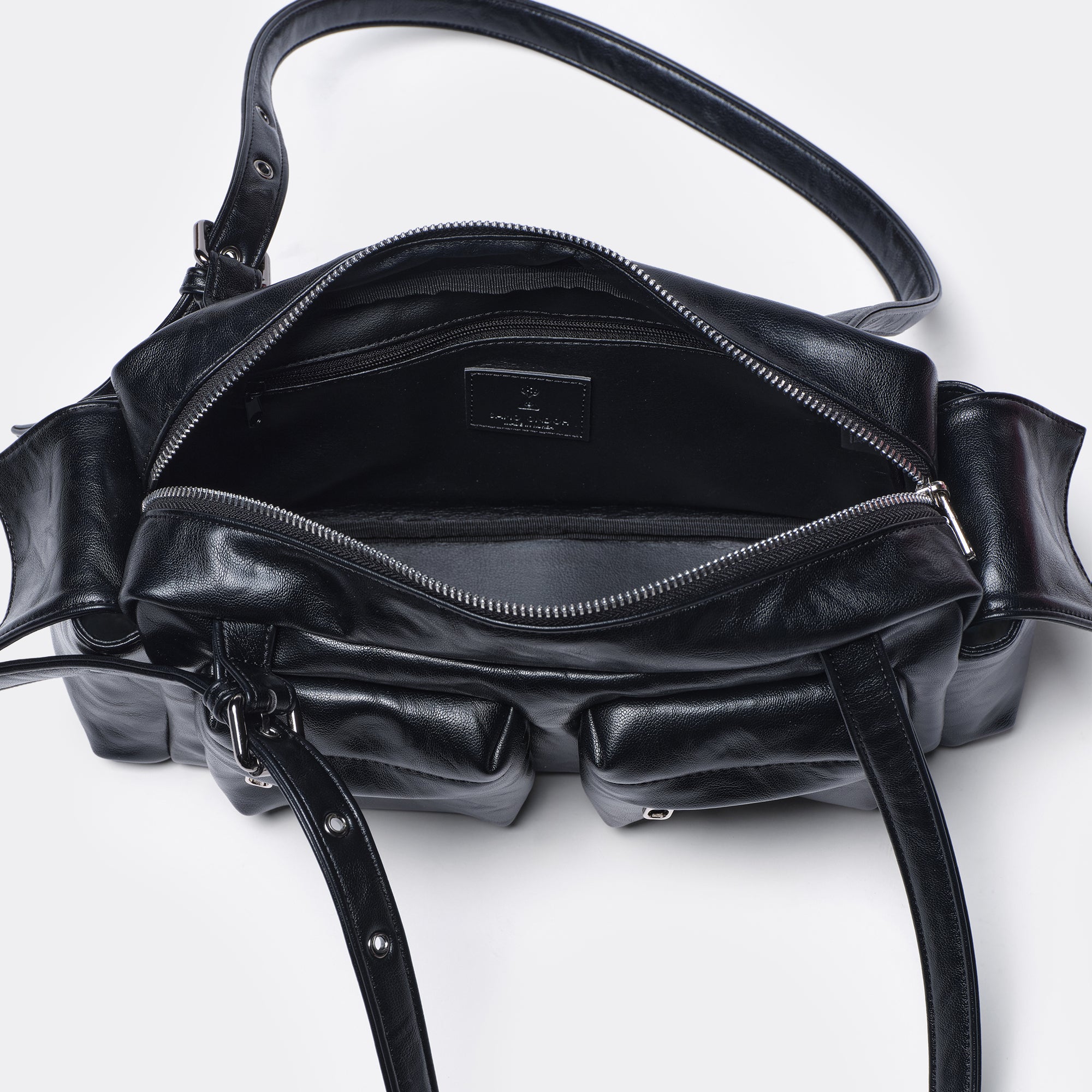 pocket utility bag M baked black