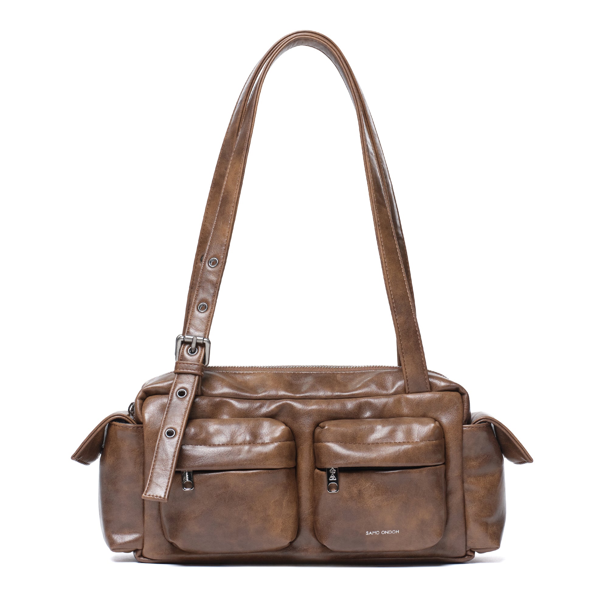 pocket utility bag M baked tan