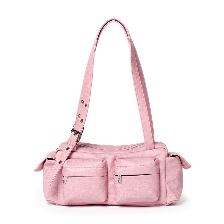 pocket utility bag M brushed pink