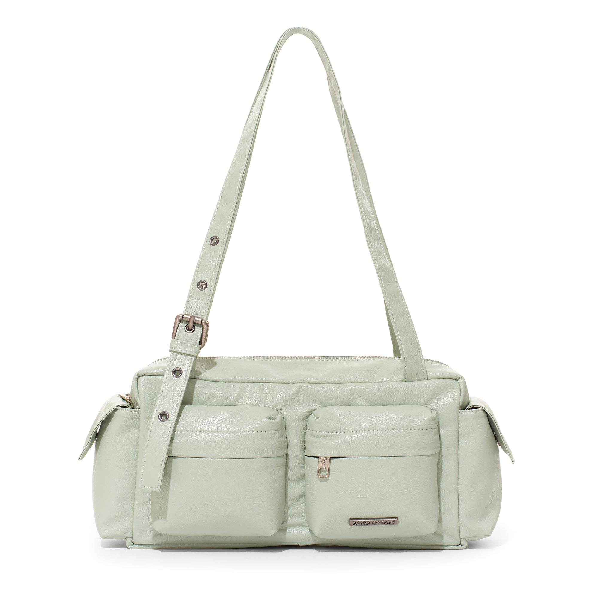pocket utility bag M nappa mint