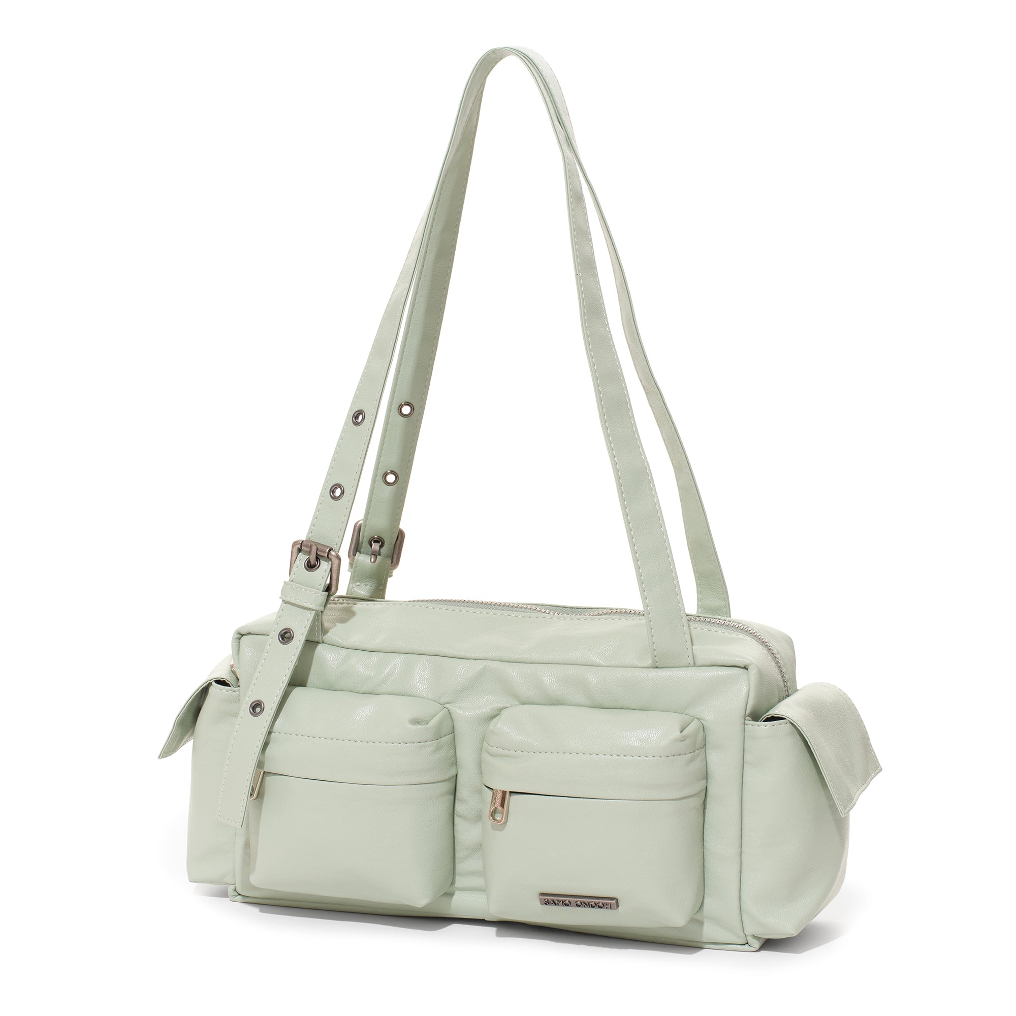 pocket utility bag M nappa mint