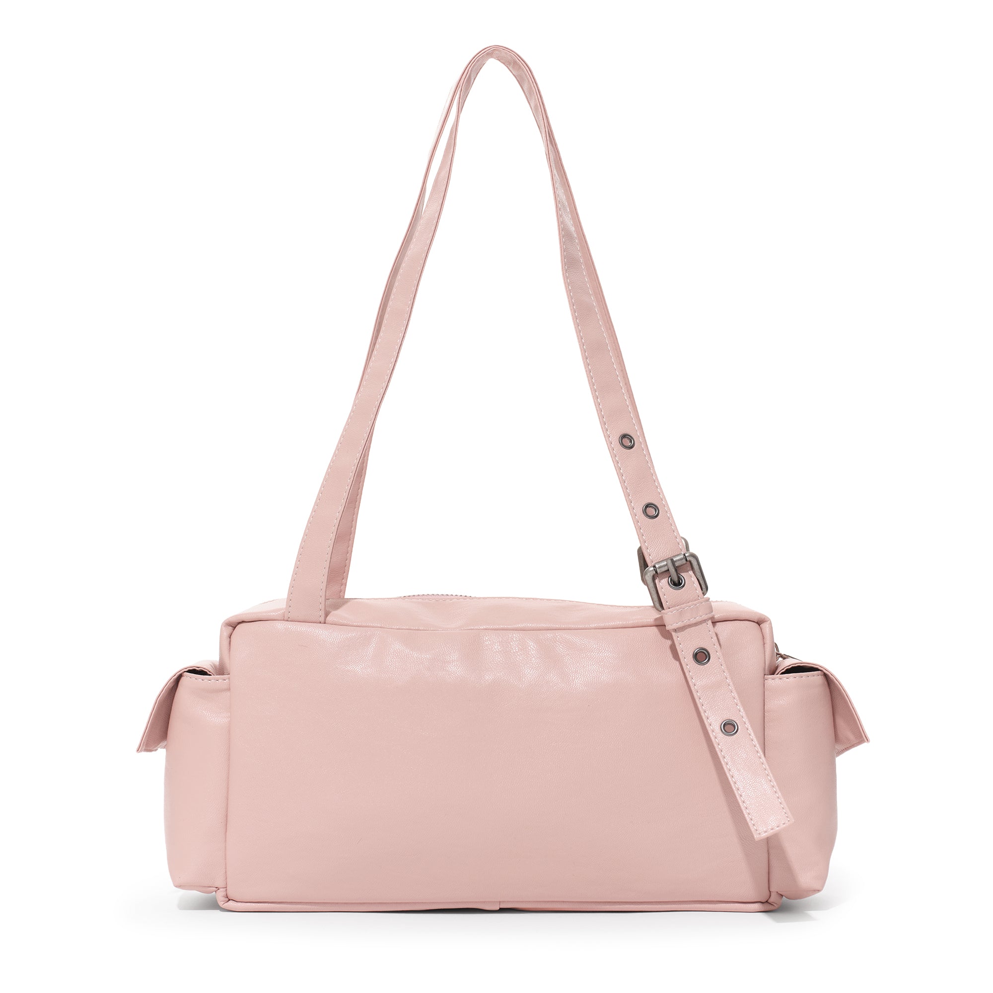 pocket utility bag M nappa pink