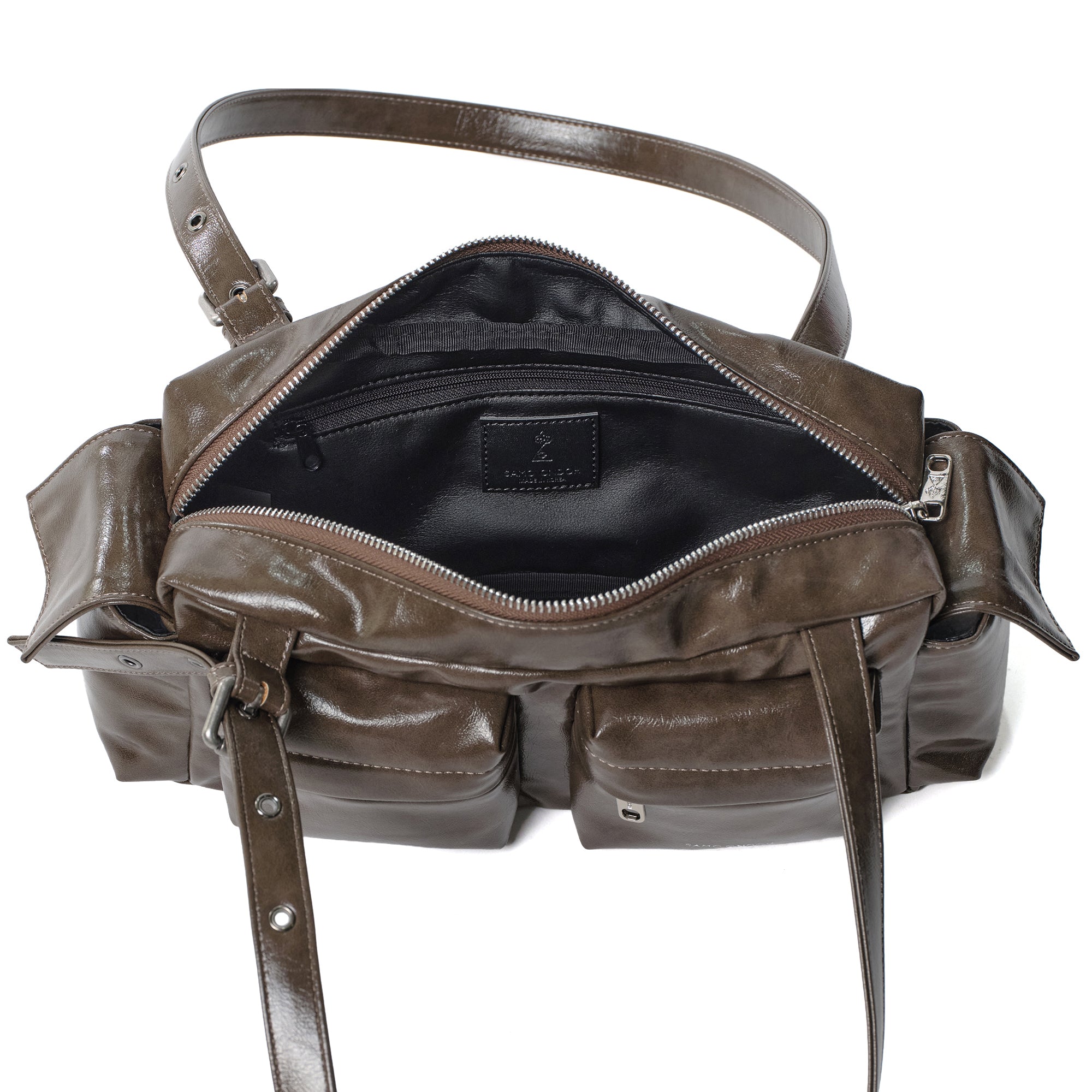 pocket utility bag M vampire coffeemilk