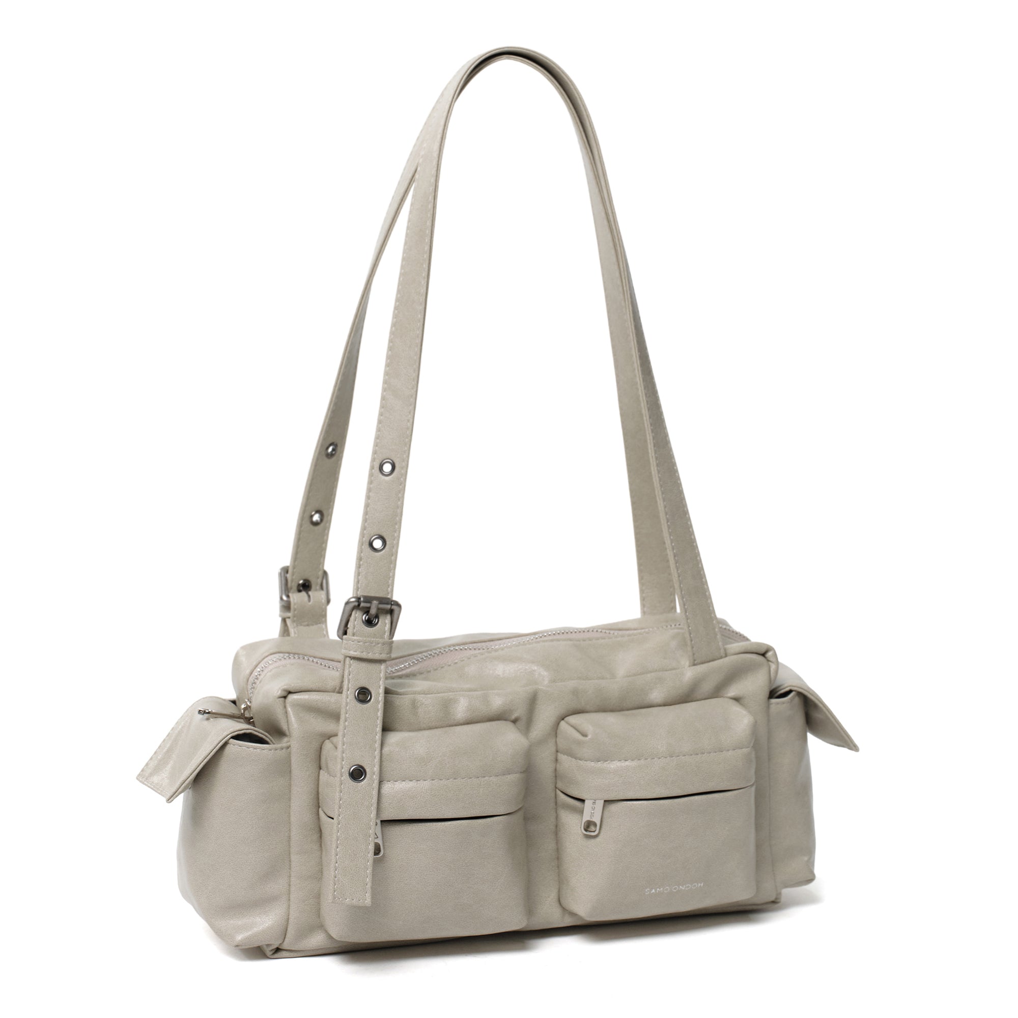 pocket utility bag M veg cream