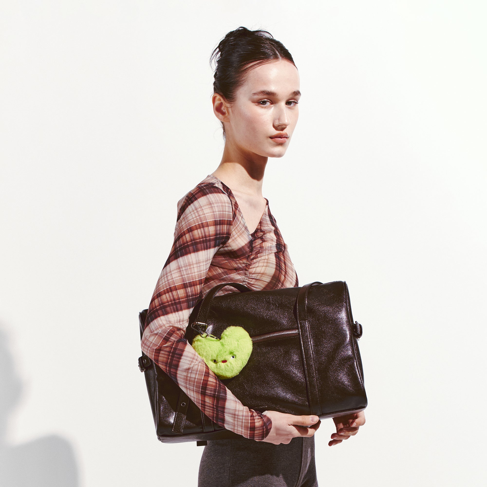 loveyom keychain eco fur neon