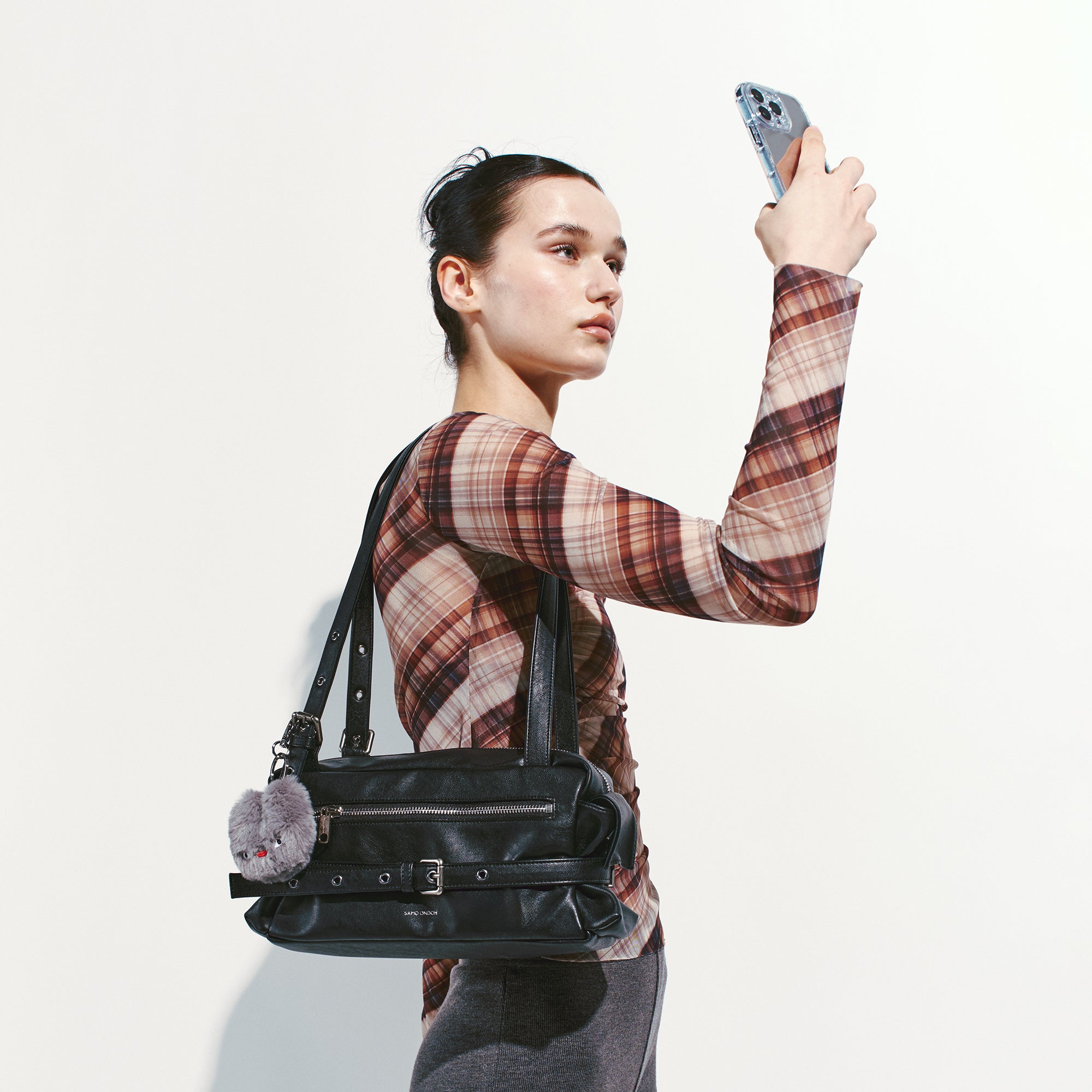 (restock Nov 26) belt utility bag M nappa matt black