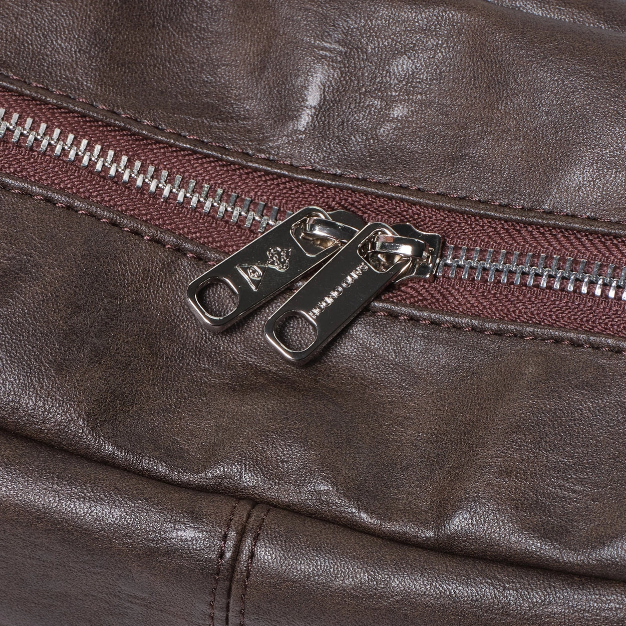side belt bag M brushed gray