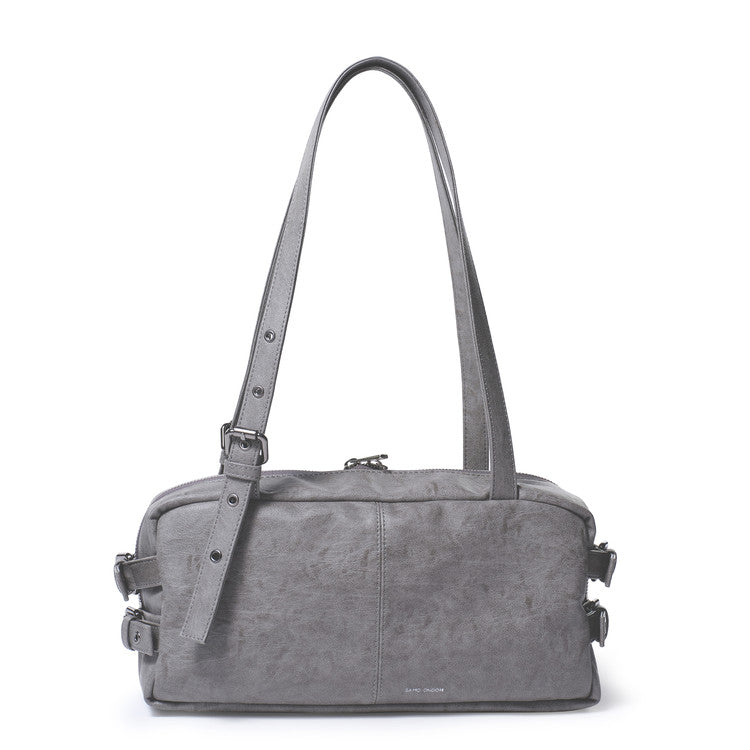 side belt bag M brushed gray