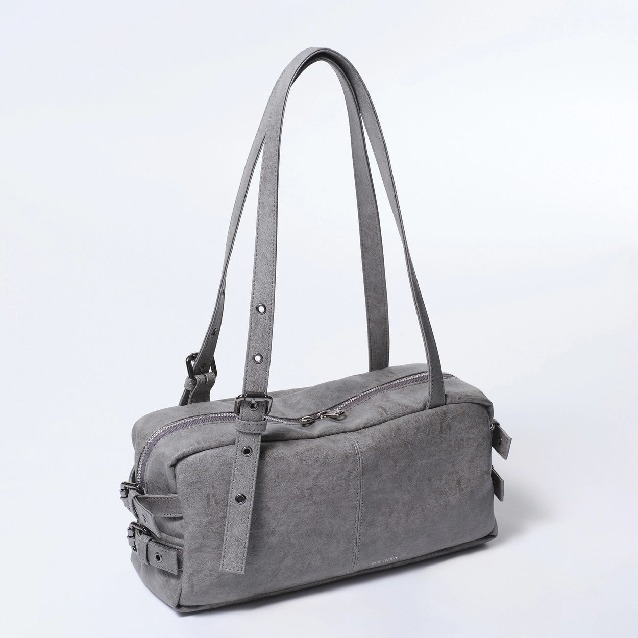 side belt bag M brushed gray