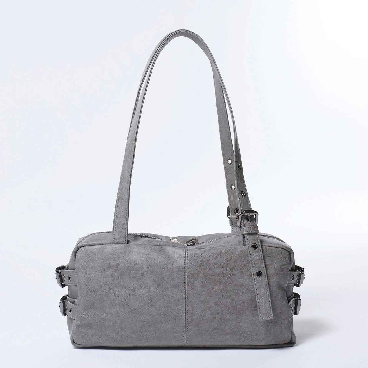 side belt bag M brushed gray