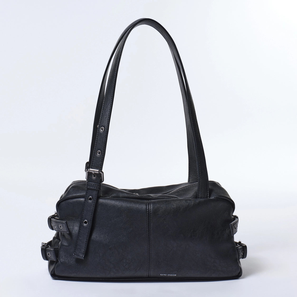 side belt bag M brushed gray
