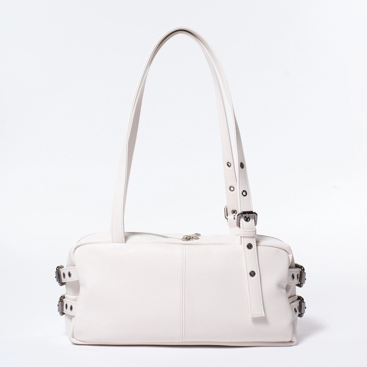 side belt bag M nappa ivory