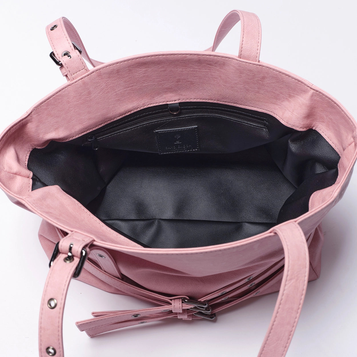 trio belt corset bag M brushed pink