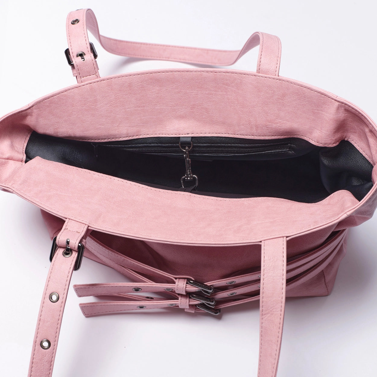 trio belt corset bag M brushed pink
