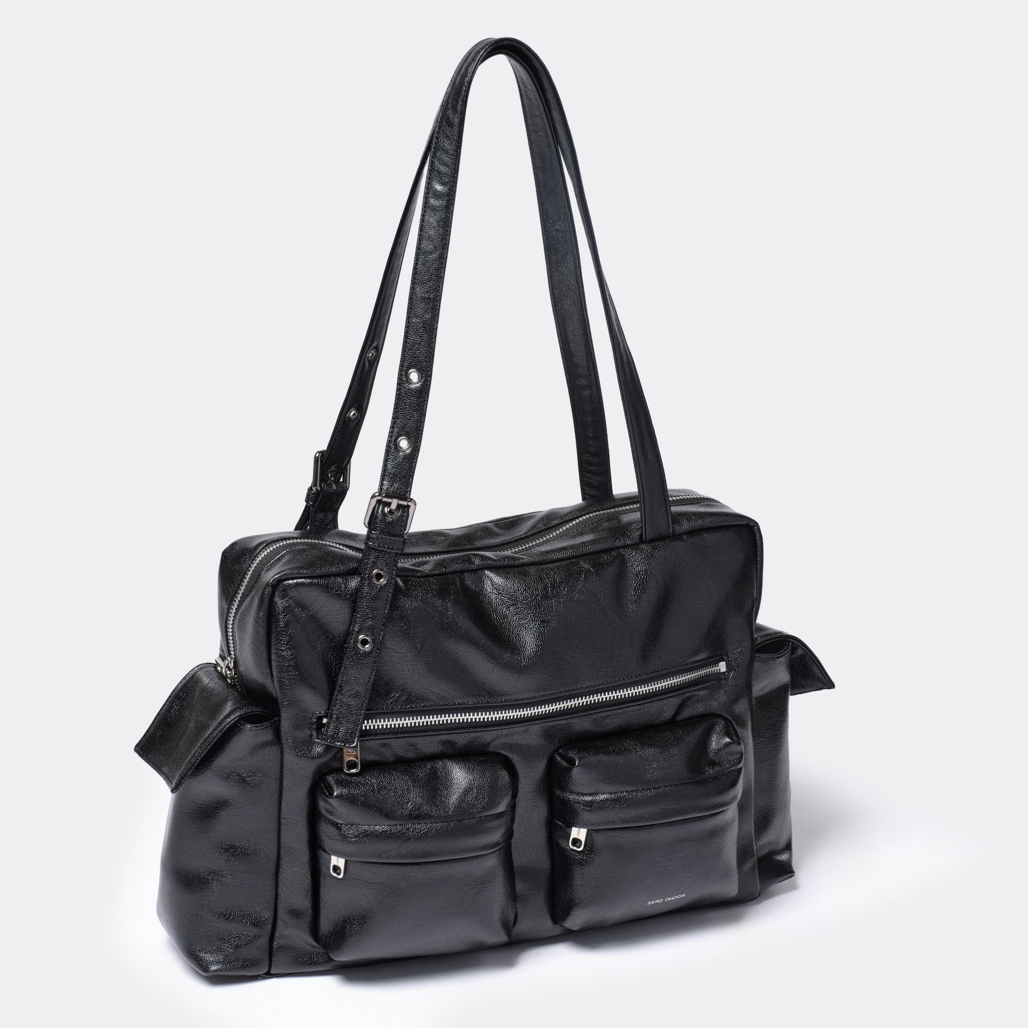 pocket utility bag L goat black