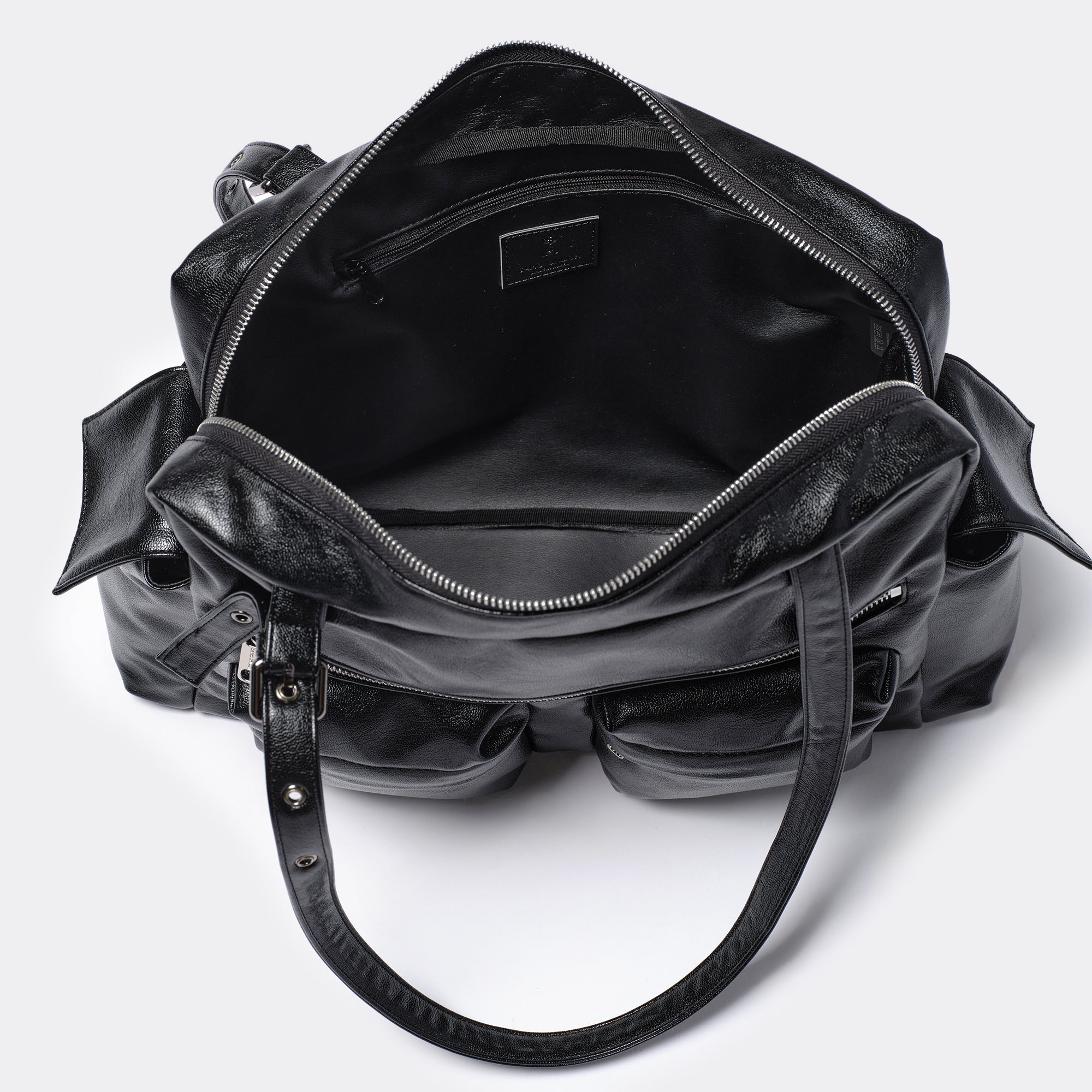 pocket utility bag L goat black