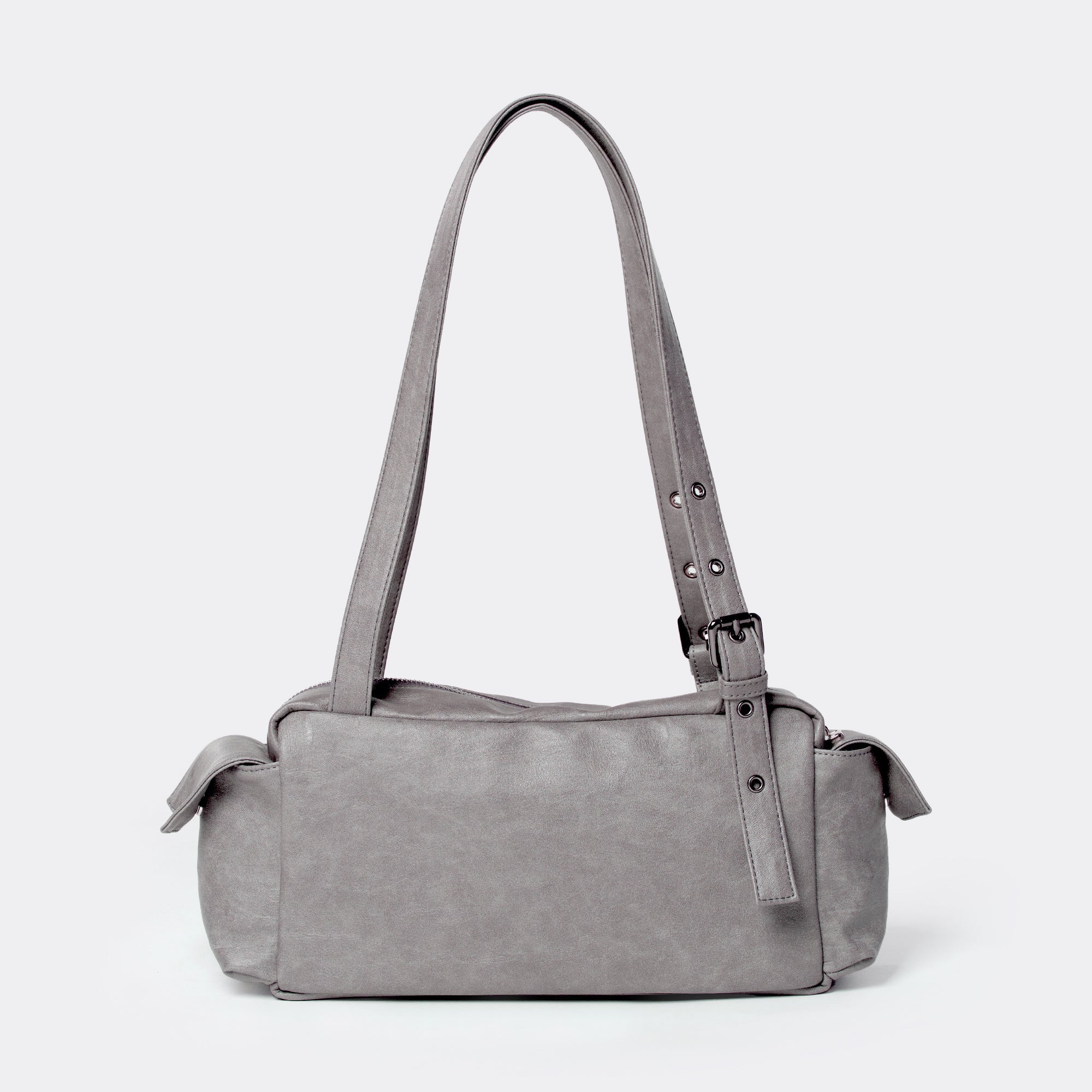 pocket utility bag M brushed gray