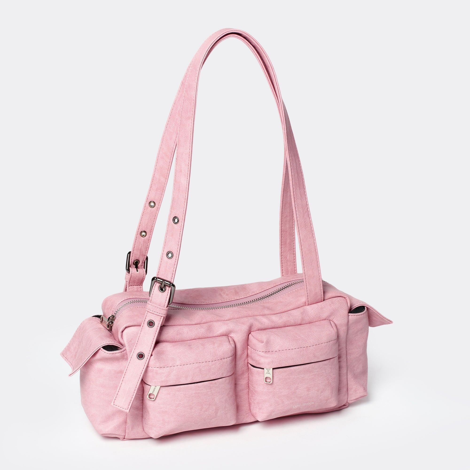pocket utility bag M brushed pink