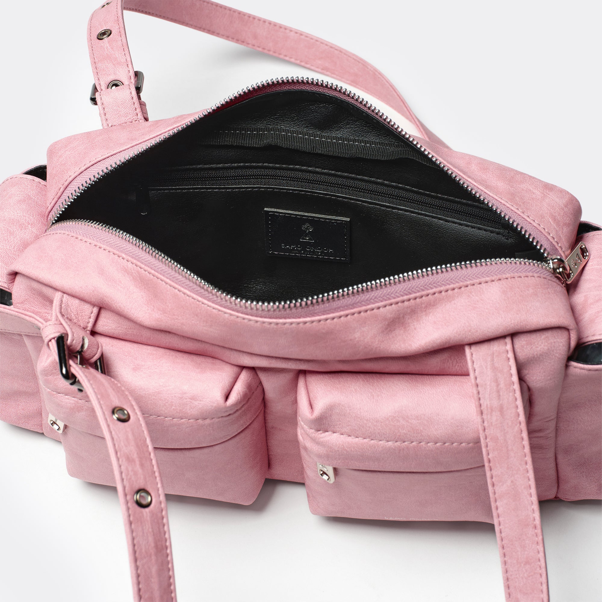 pocket utility bag M brushed pink