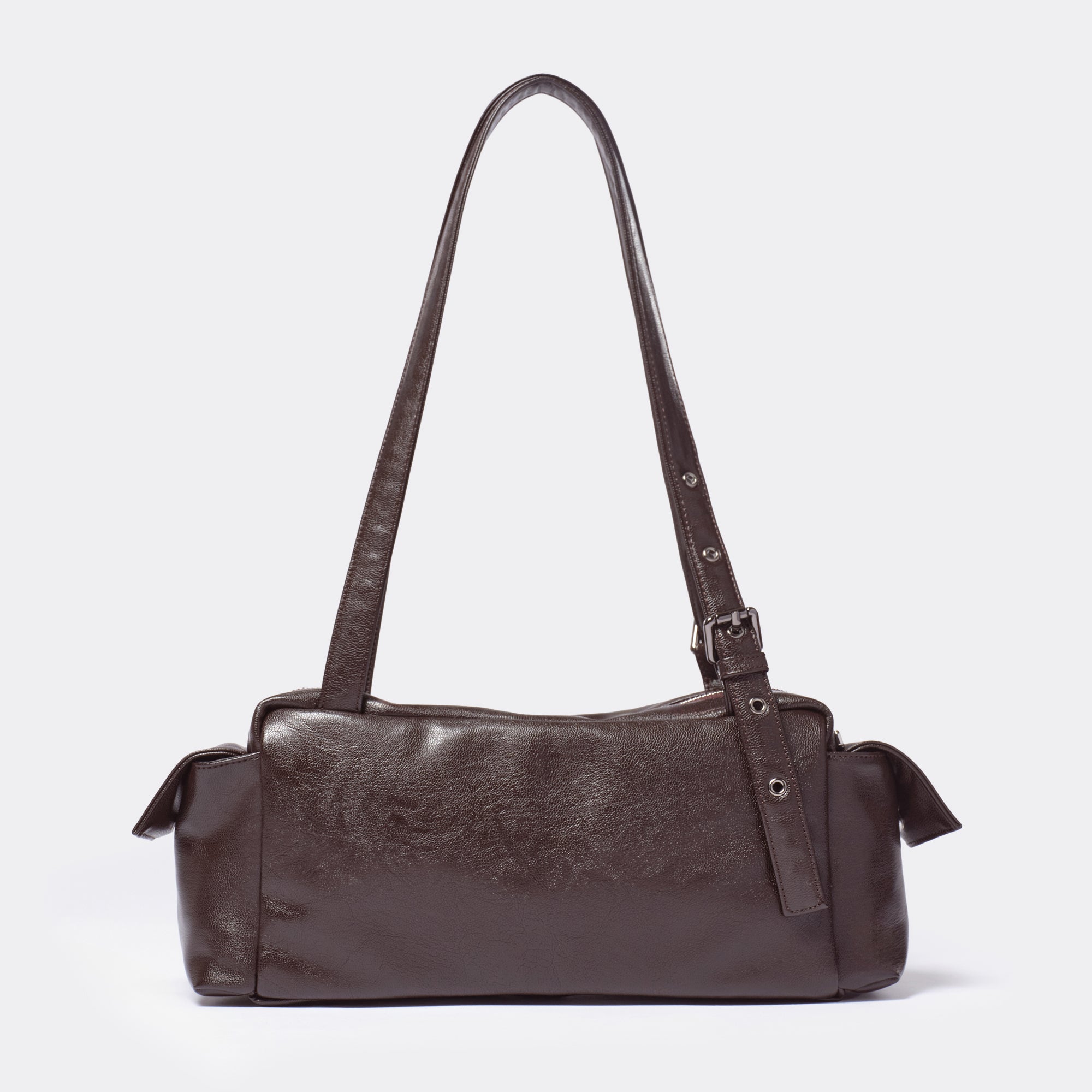 pocket utility bag M goat chocolate