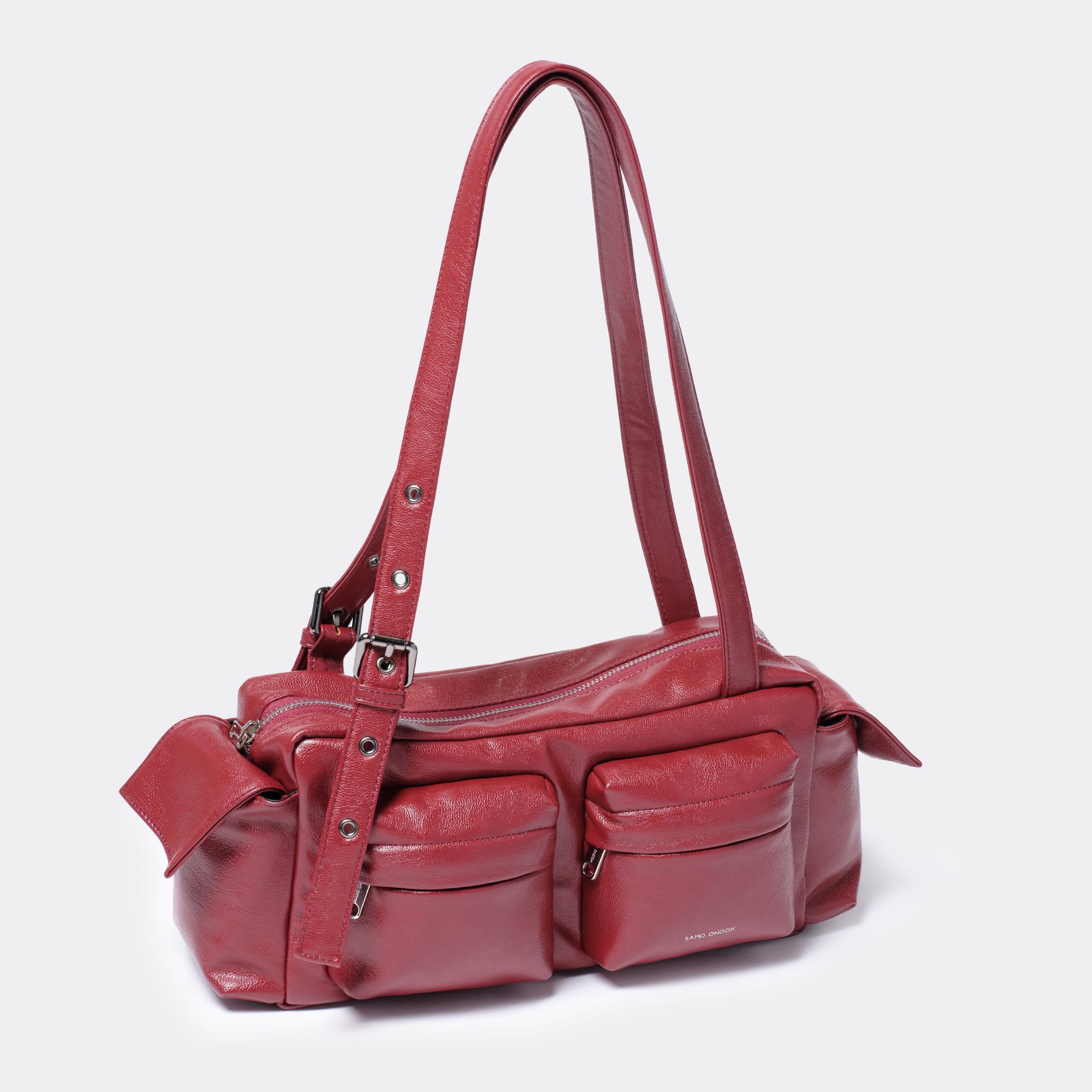 pocket utility bag M goat red