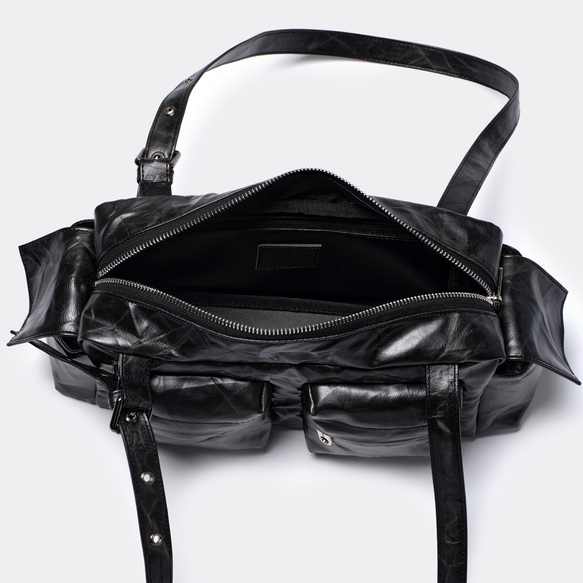 pocket utility bag M origami black