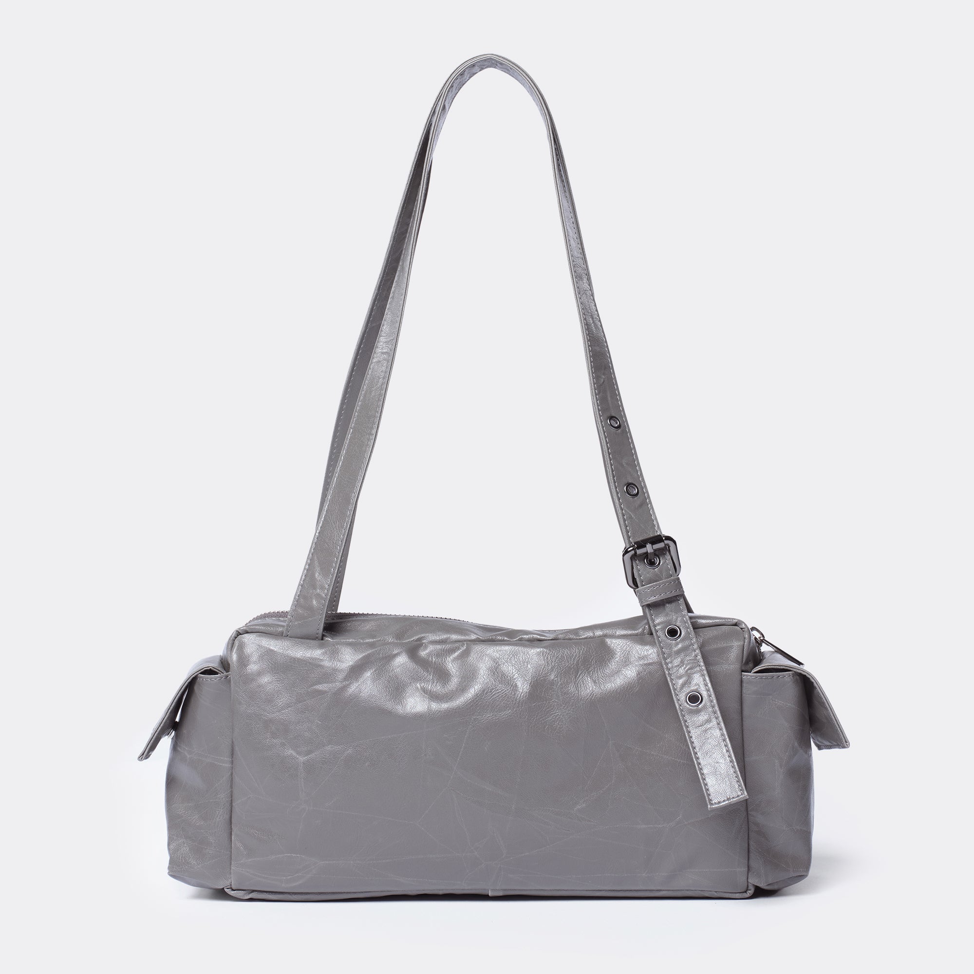pocket utility bag M origami gray