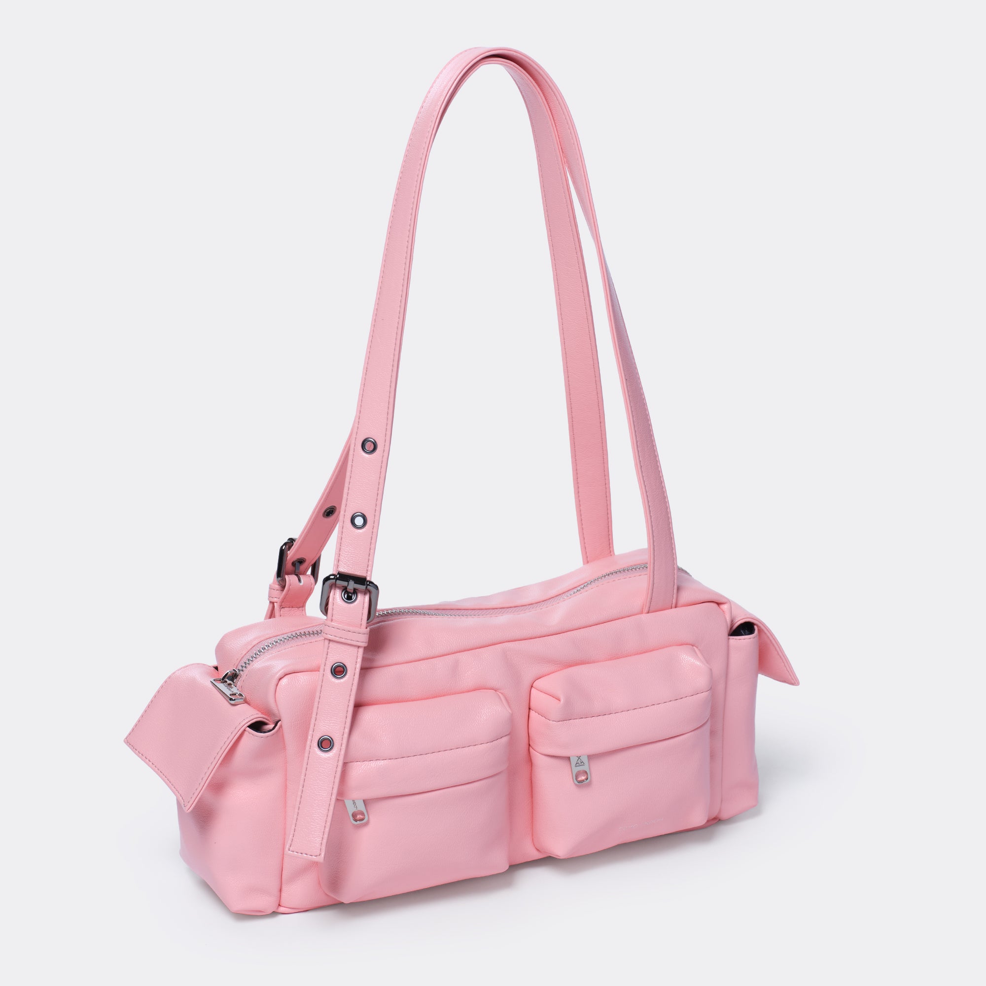 pocket utility bag M goat pink