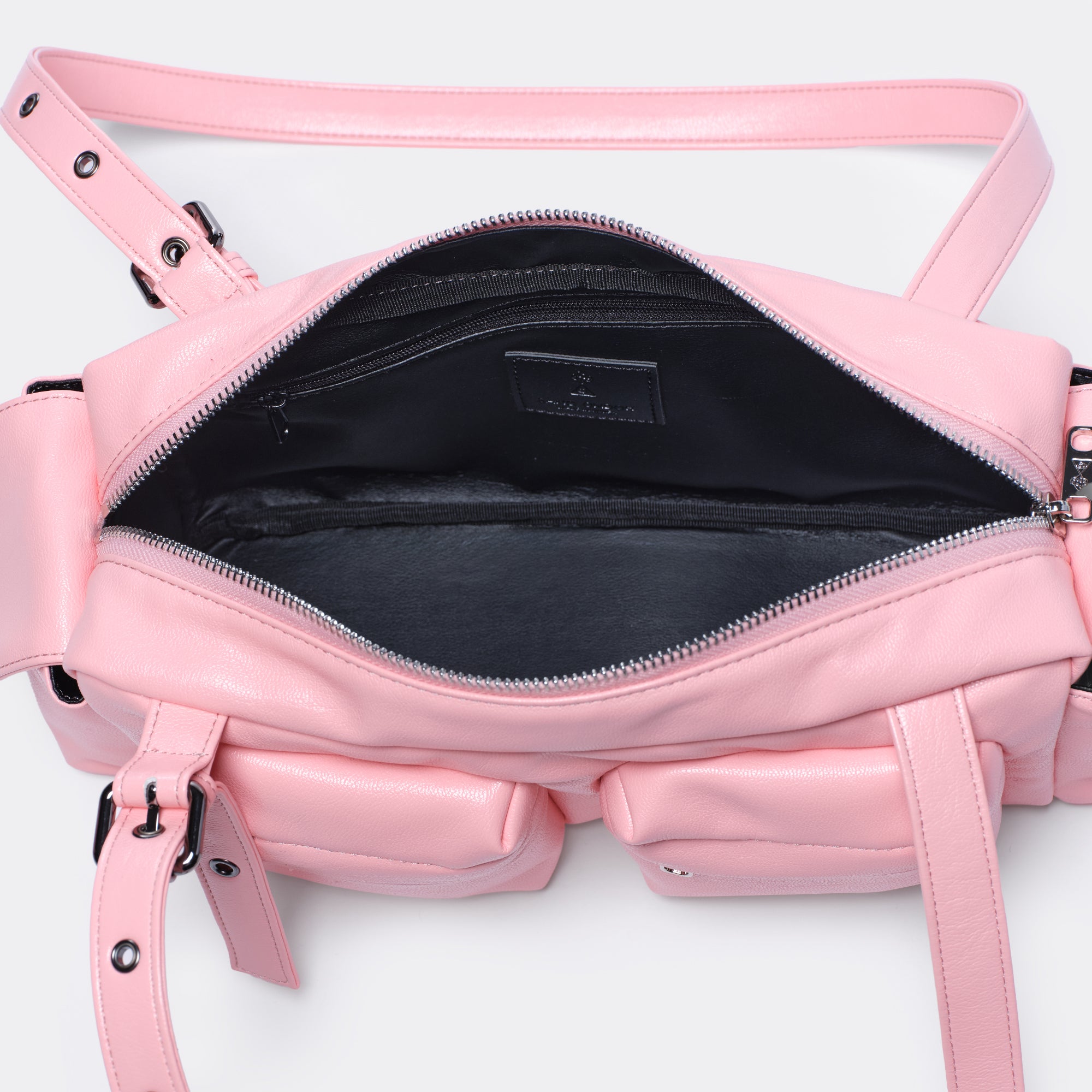 pocket utility bag M goat pink