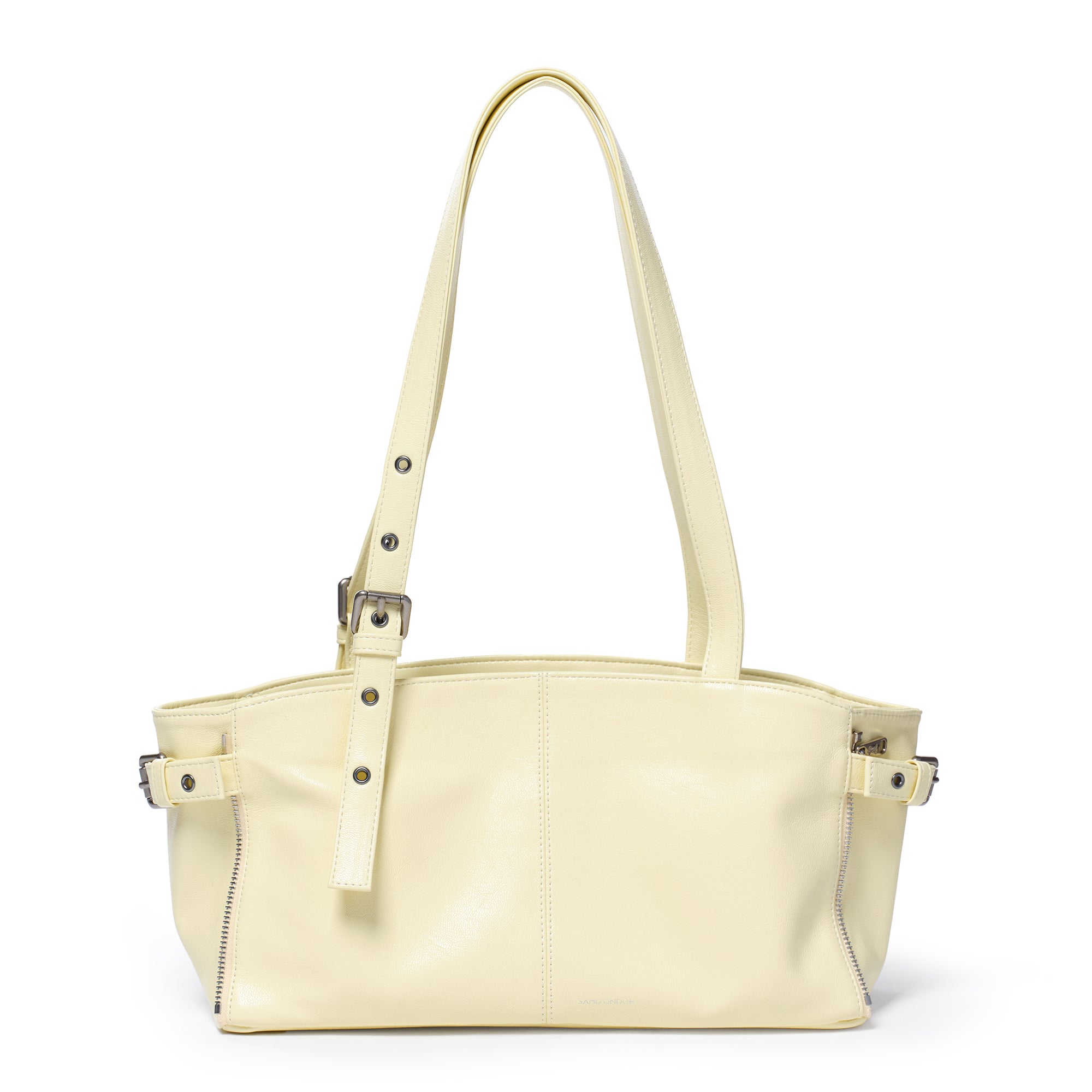 zipper shopper bag S goat lime