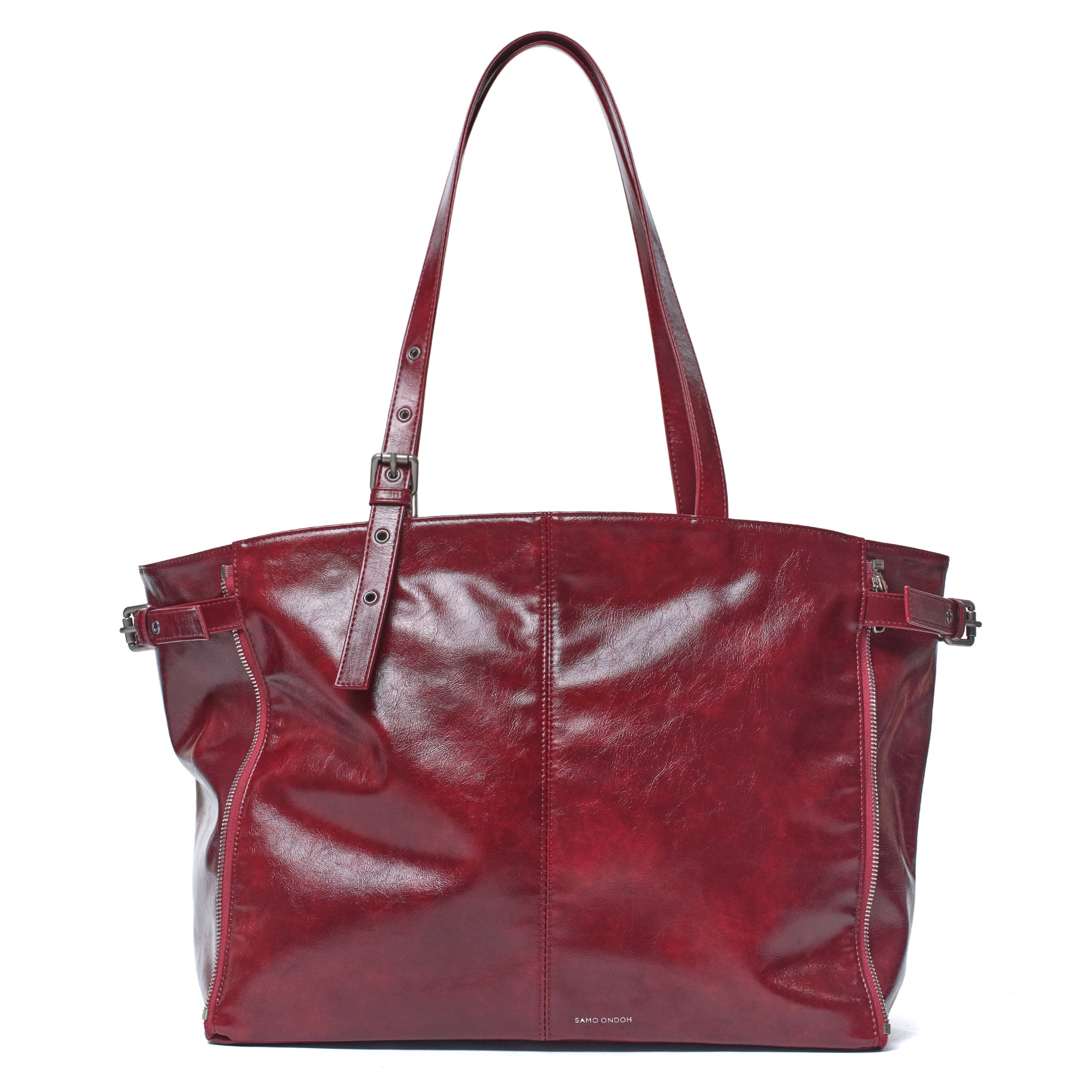 zipper shopper bag L vampire blood