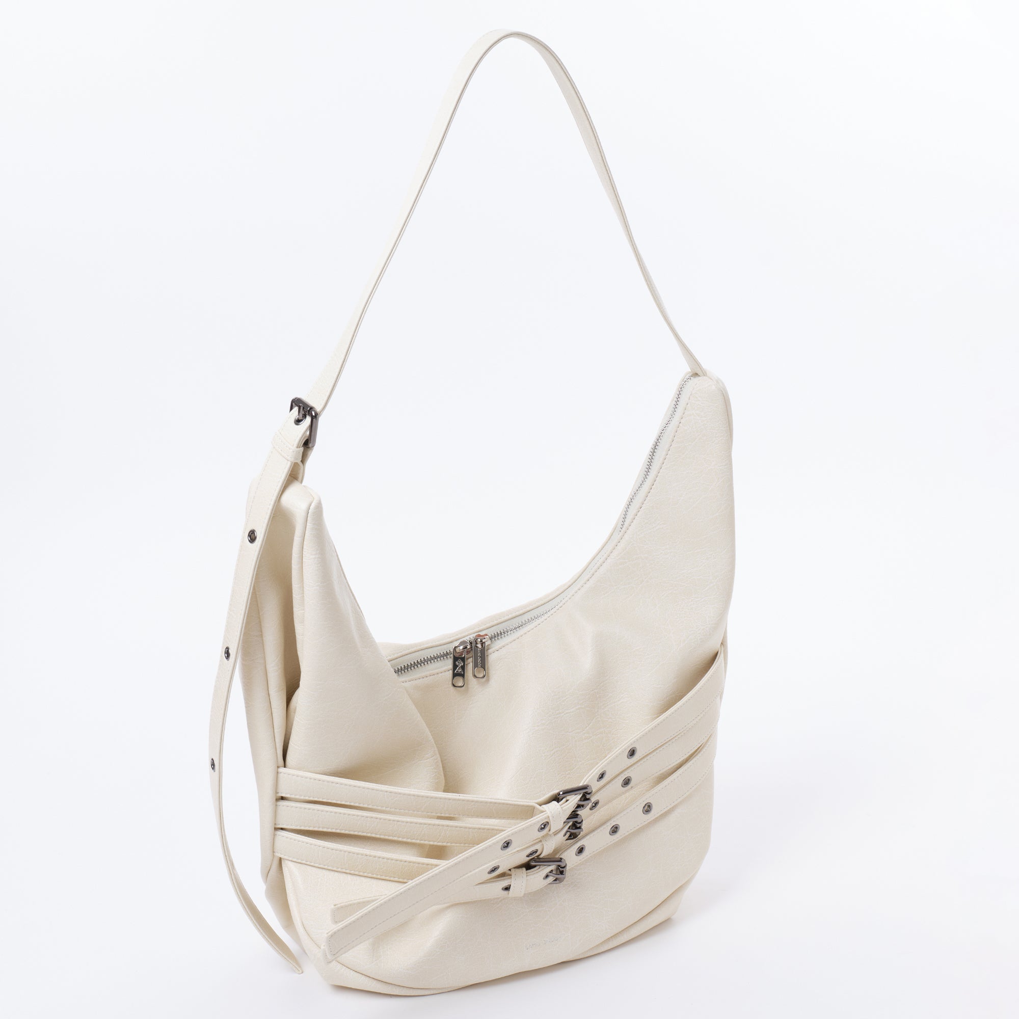 belt apple sling bag L savage cream