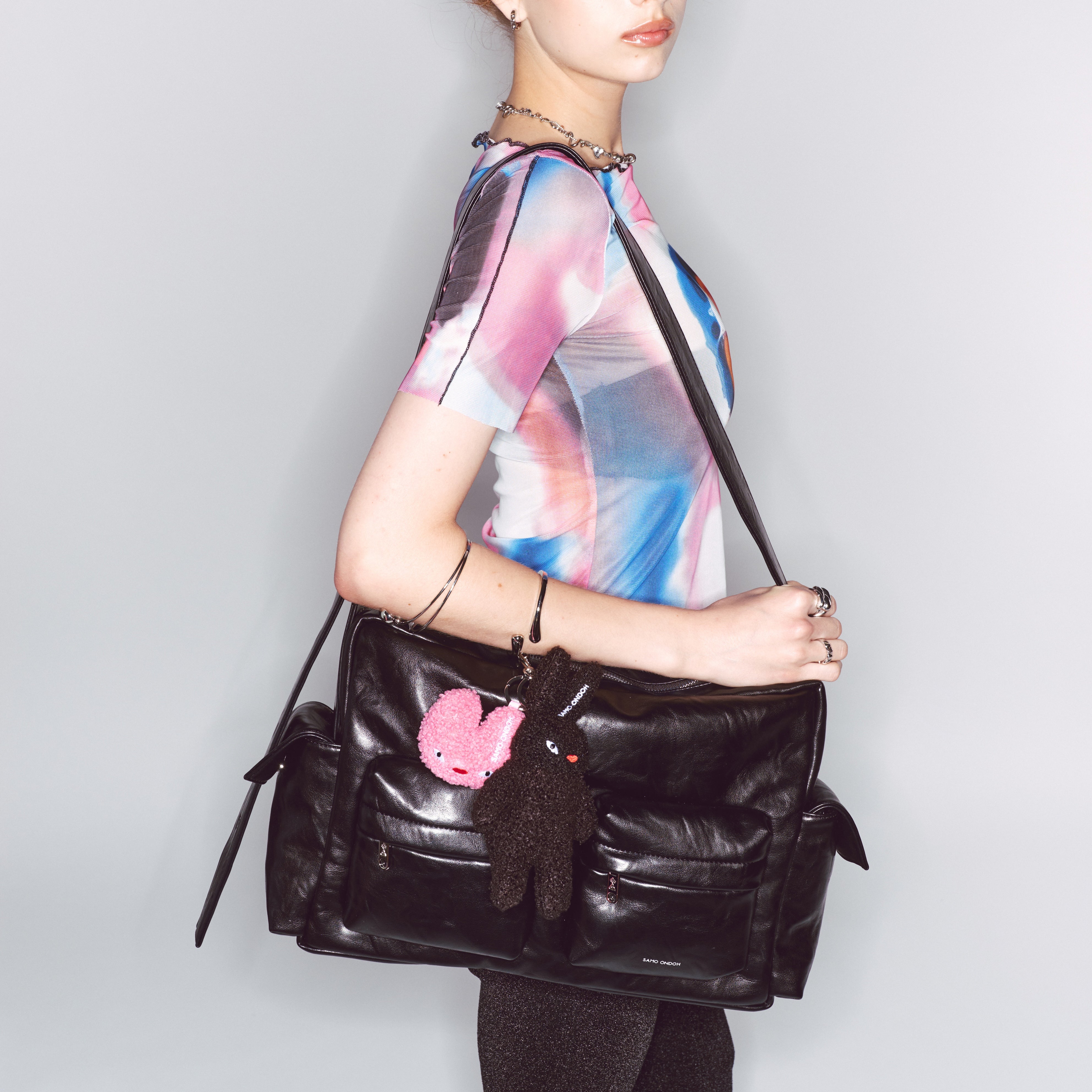 cross utility bag L baked black