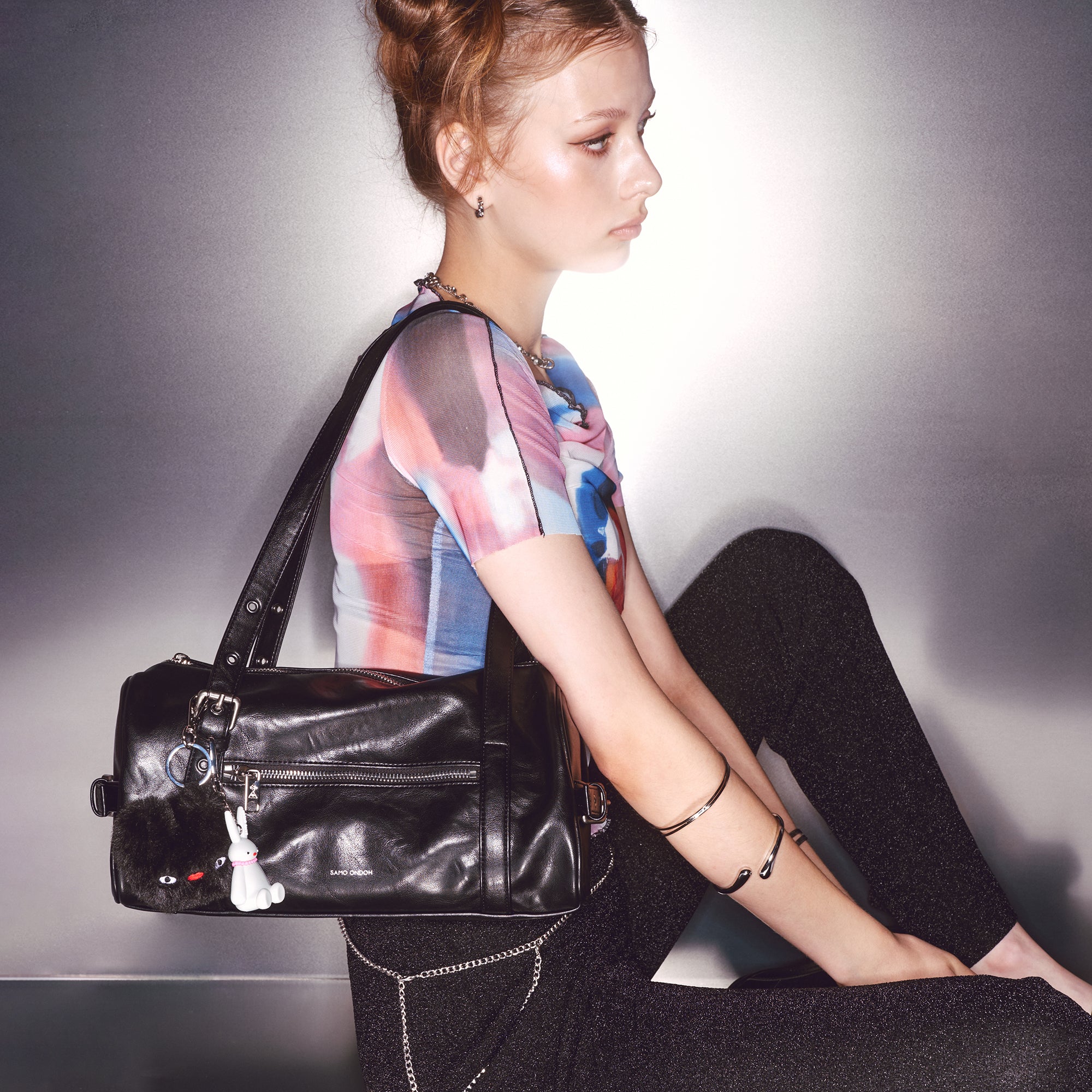 museum bag M baked black