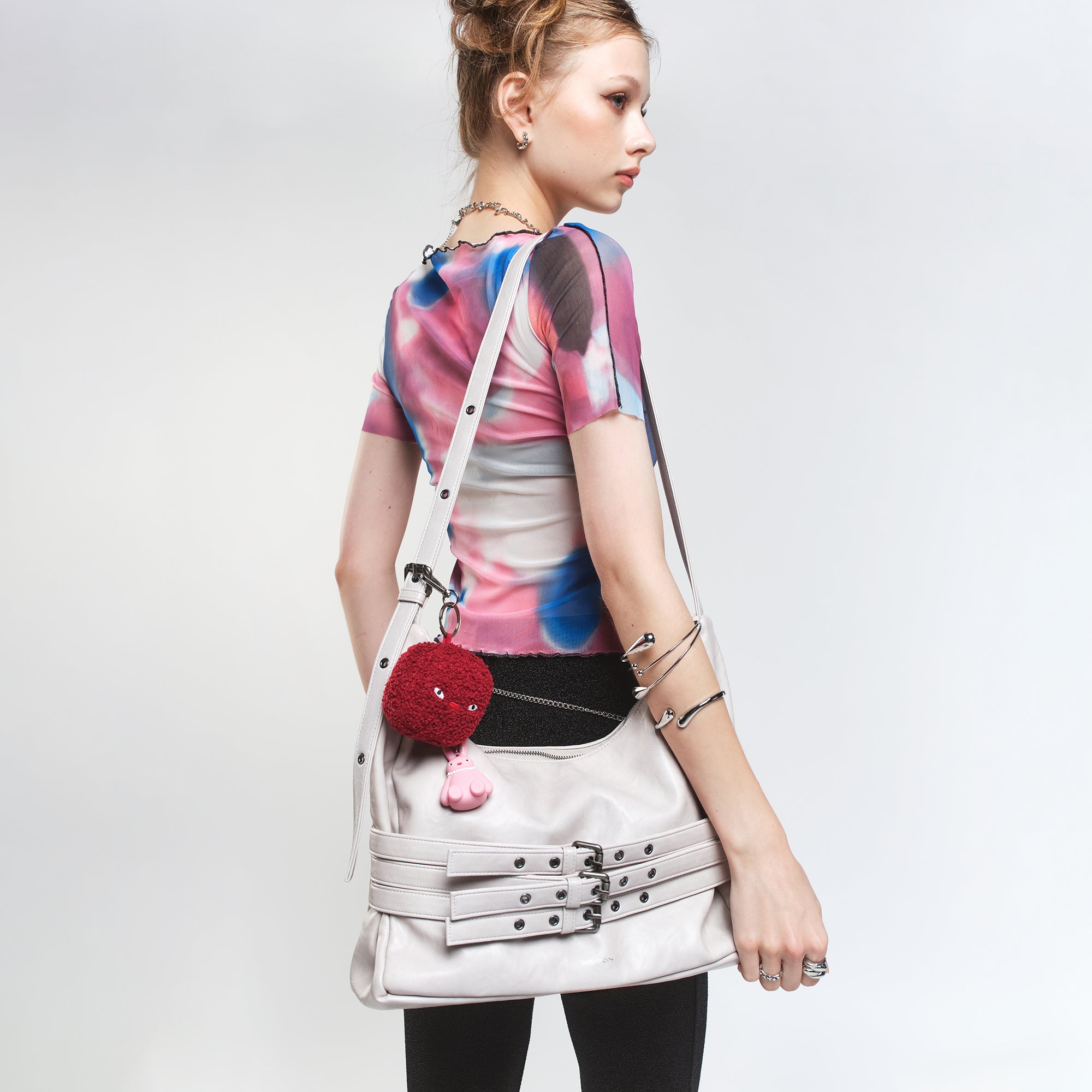 trio belt mug bag L baked powder
