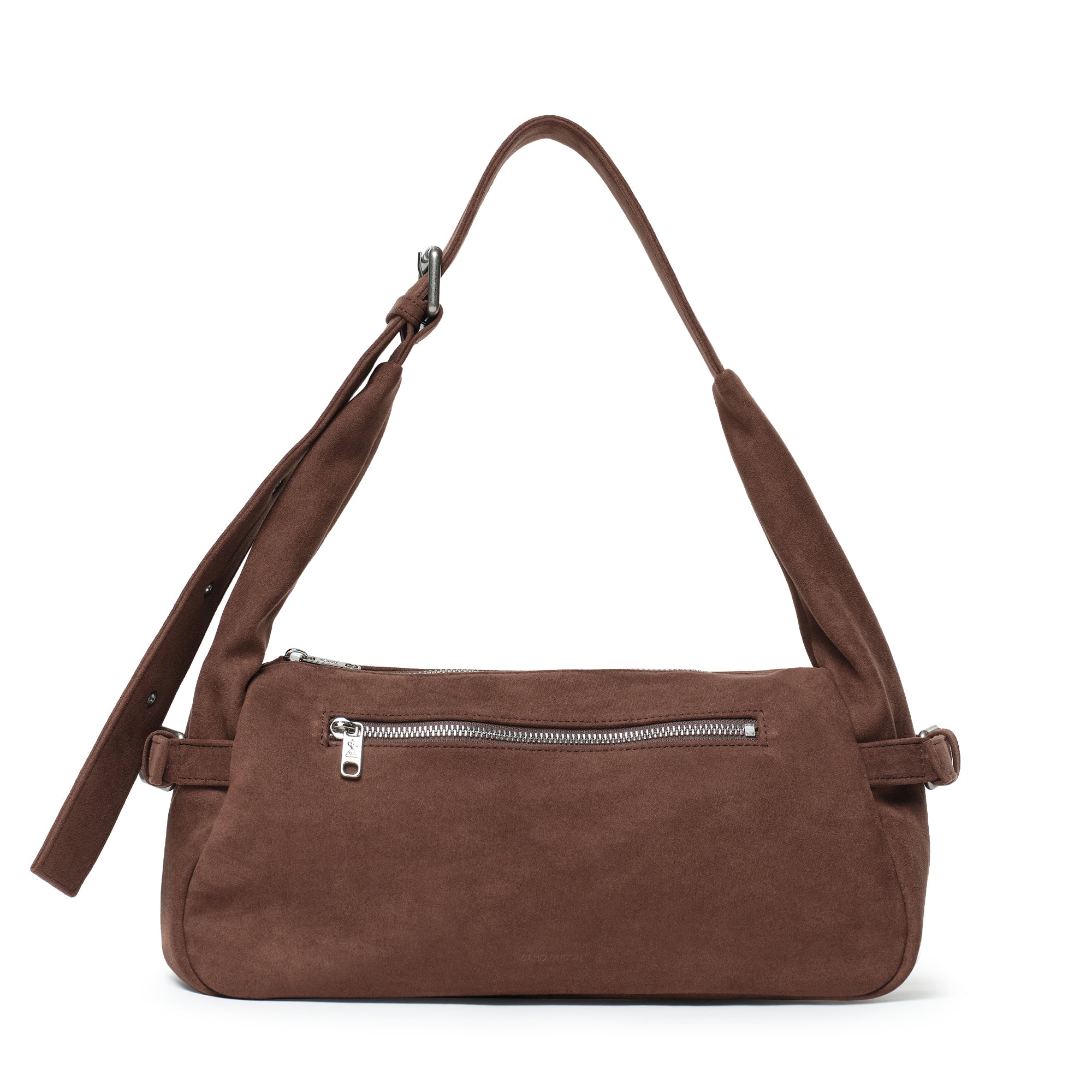 atta bag M suede brown