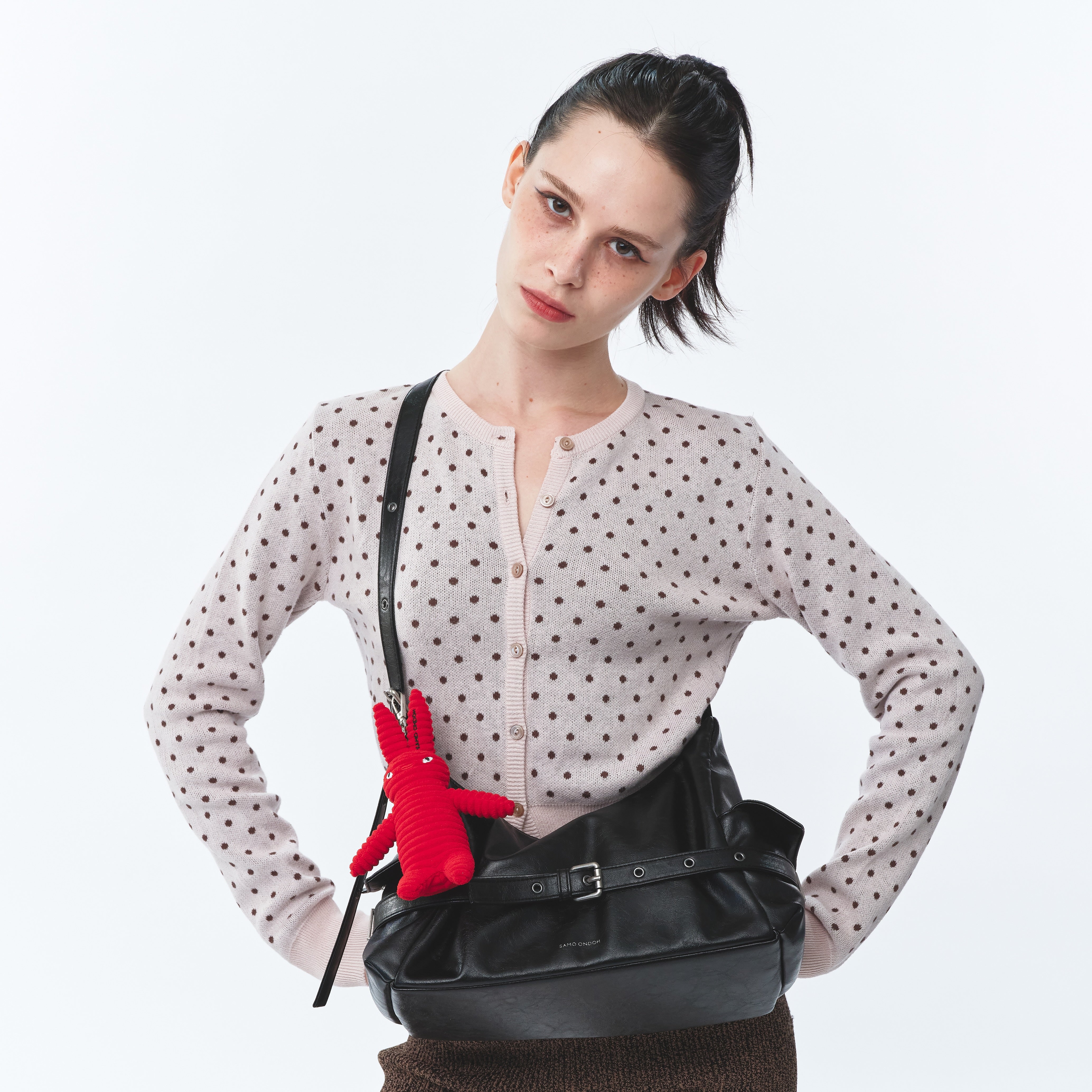 belt mondo bag M veg black