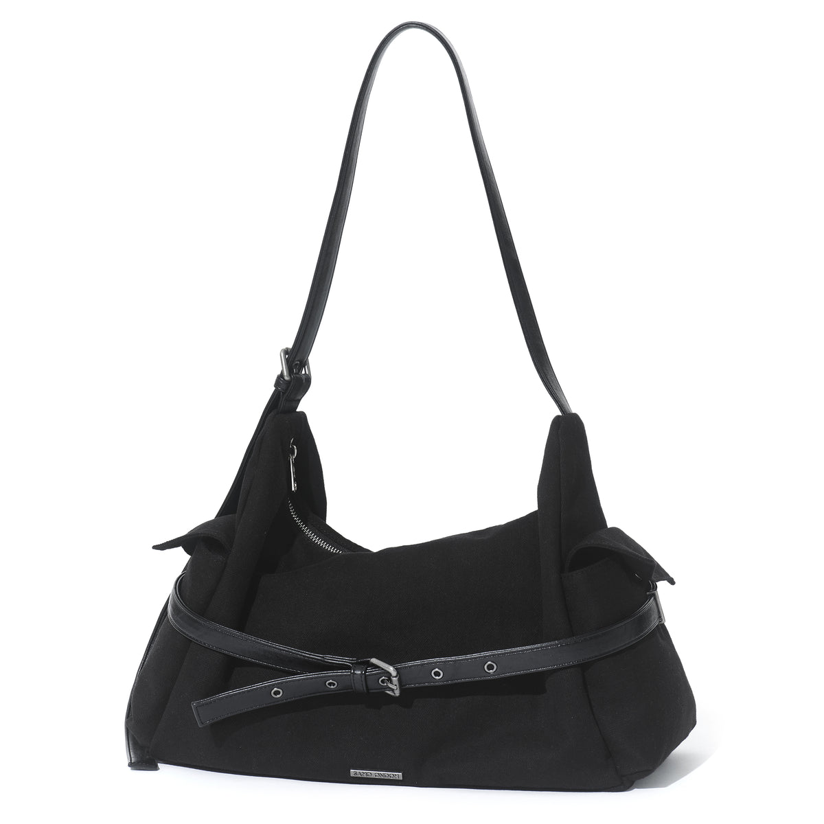 belt mondo bag L canvas black