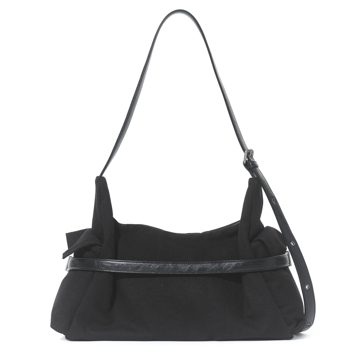 belt mondo bag L canvas black