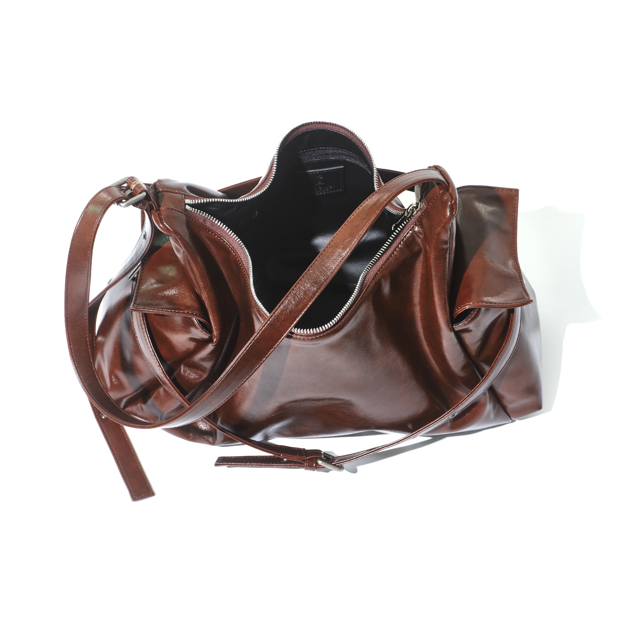 belt mondo bag L vampire walnut