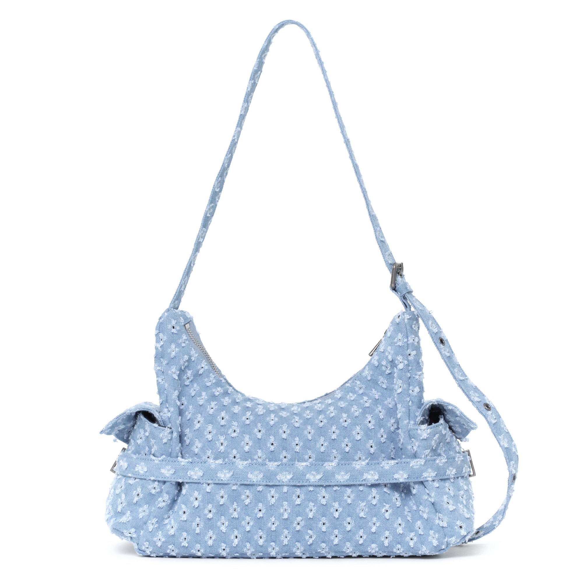 belt mondo bag M punching blue