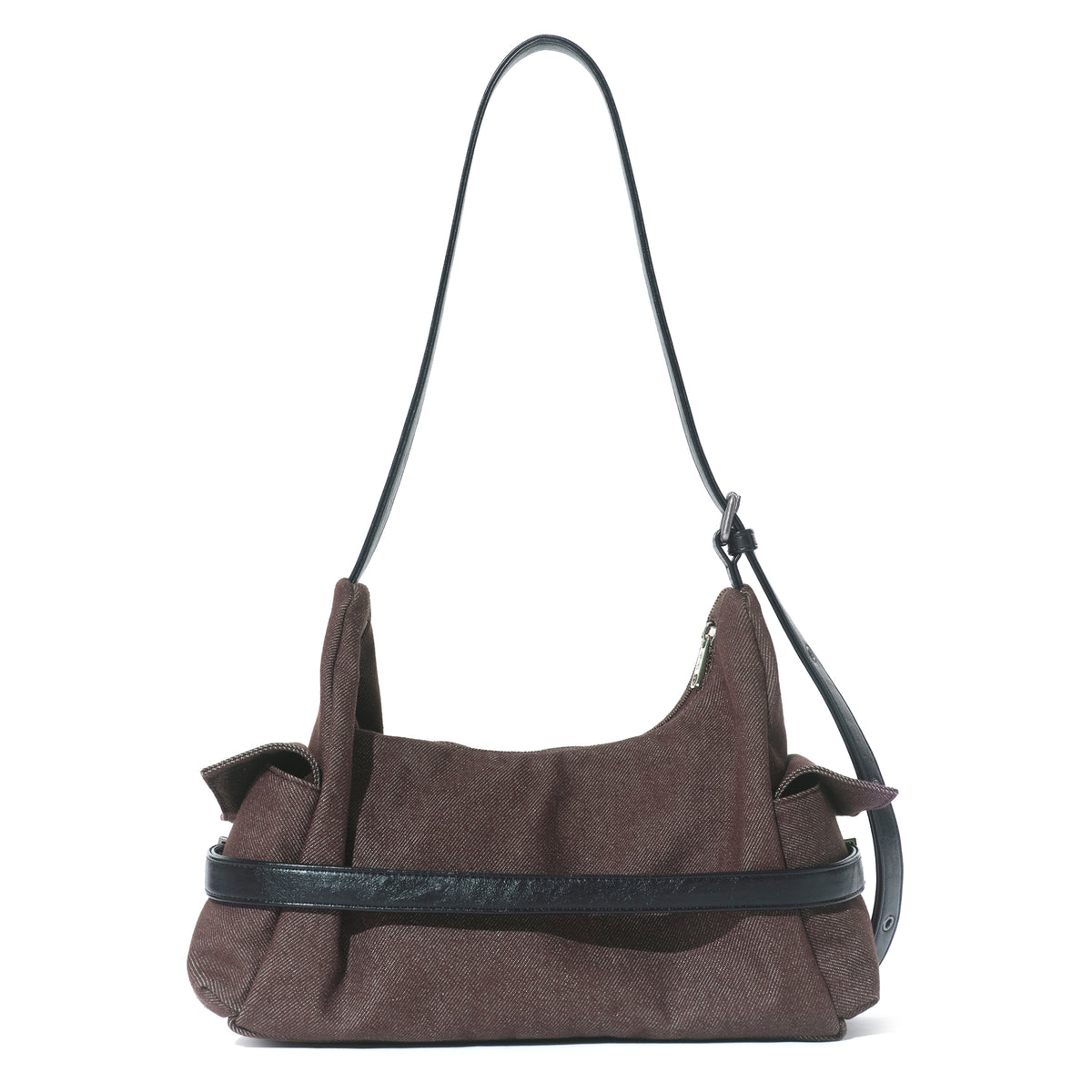 belt mondo bag M raw brown