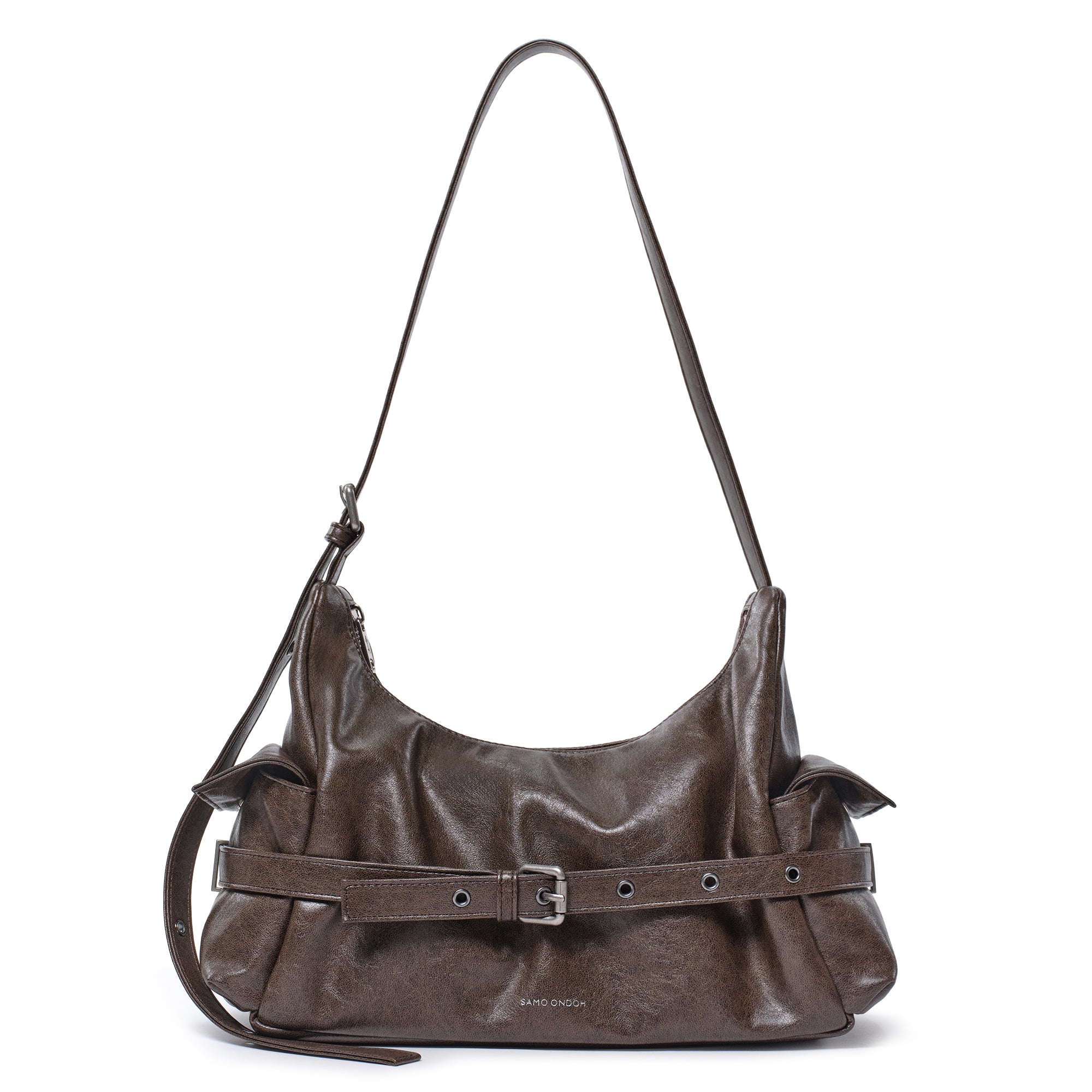 belt mondo bag M veg cocoa