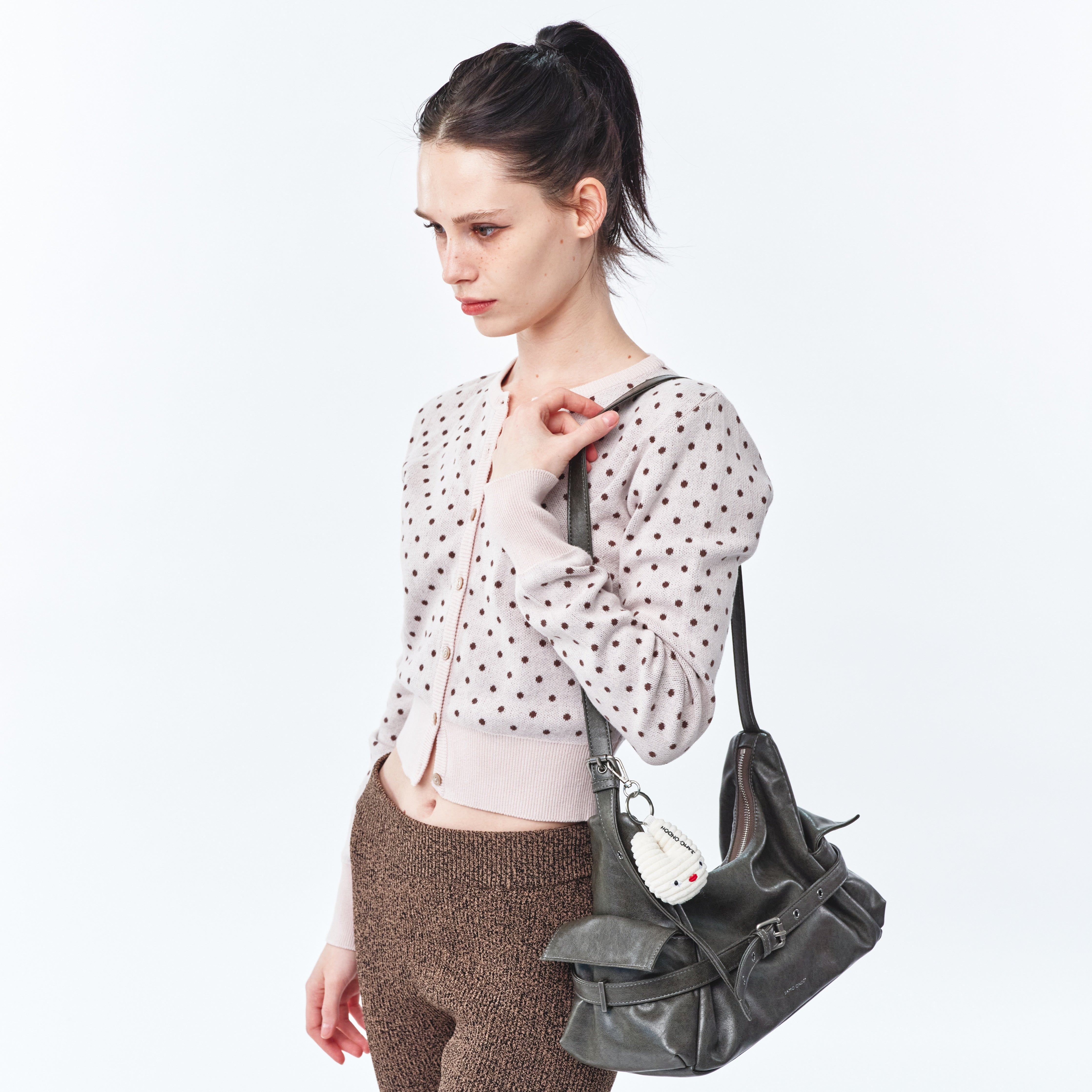 belt mondo bag M veg gray