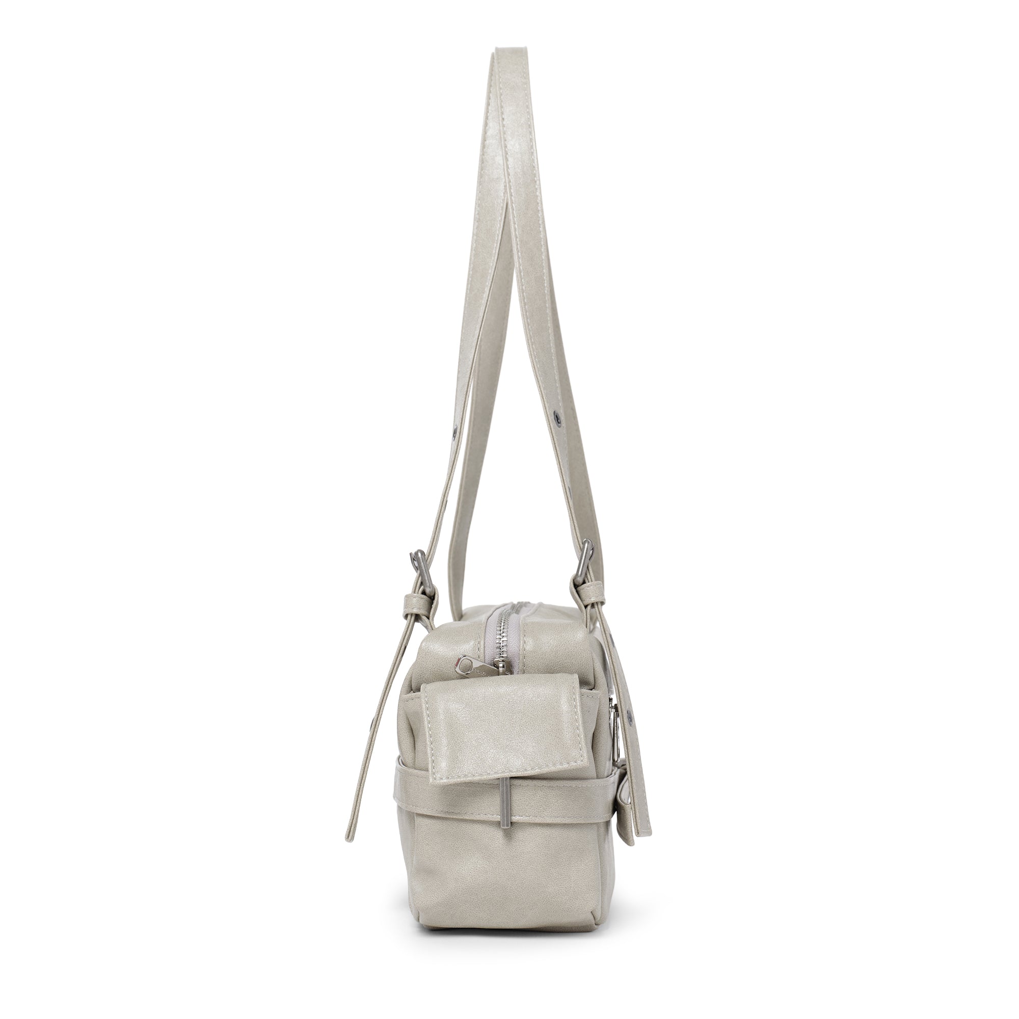 belt utility bag M veg cream