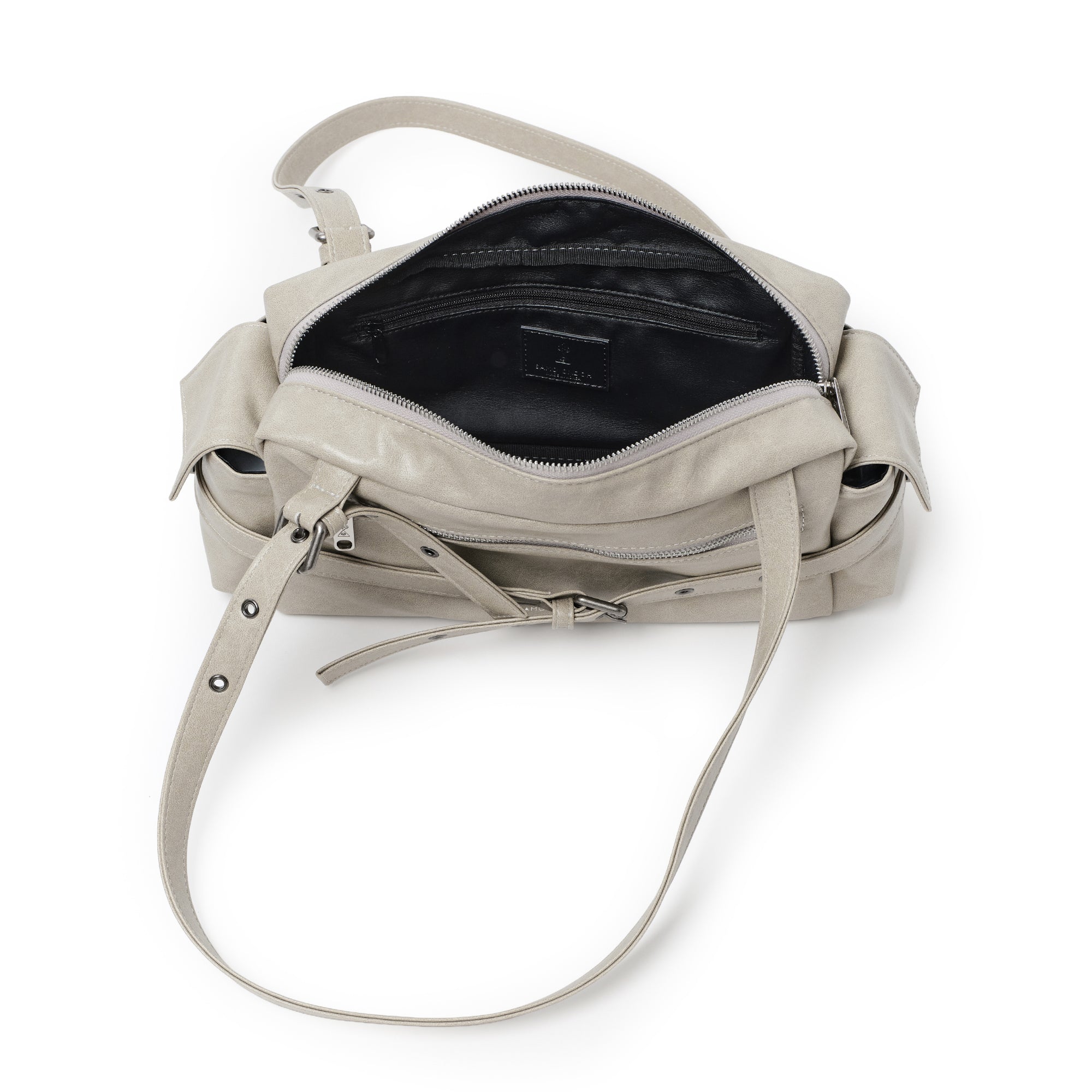 belt utility bag M veg cream