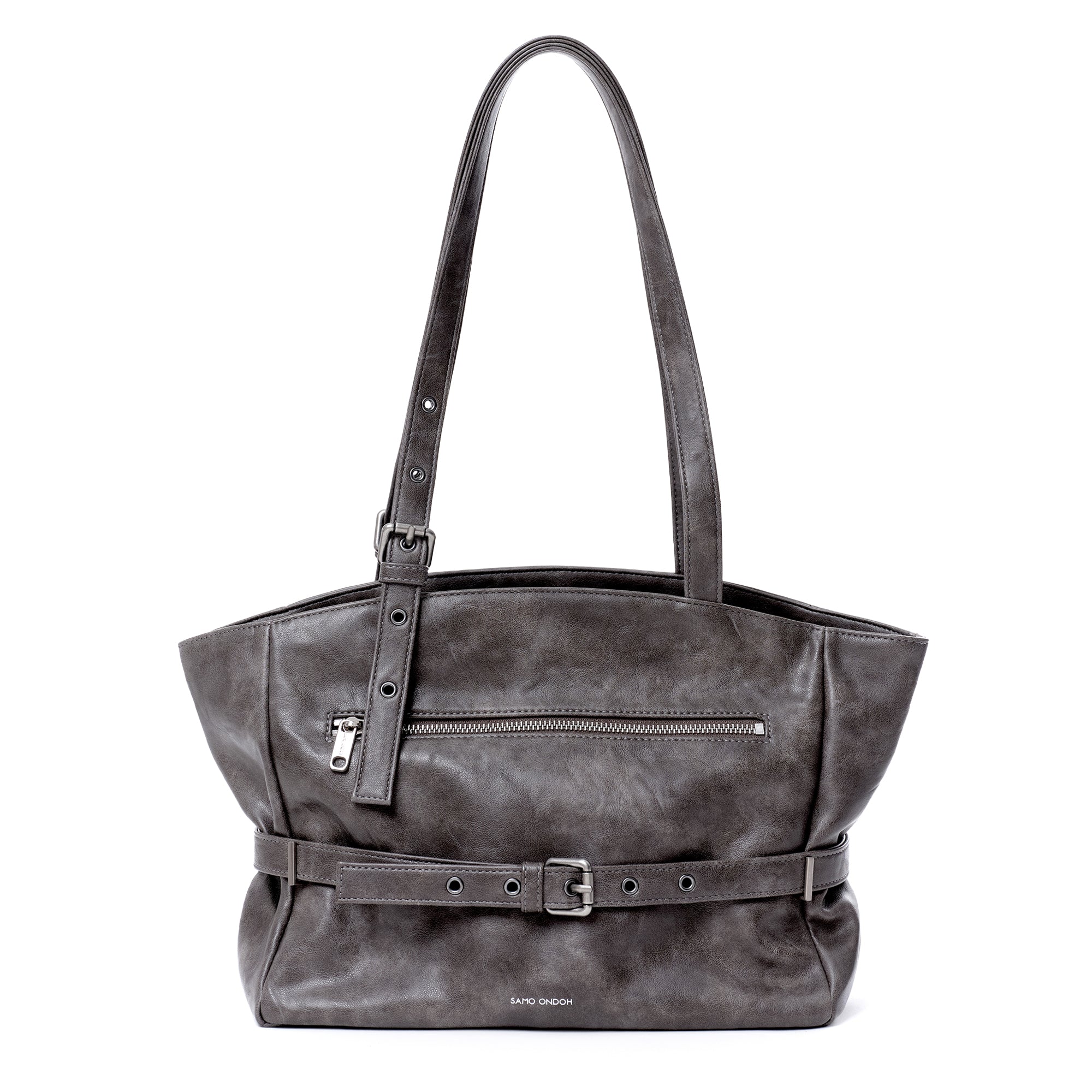 corset bag M baked gray