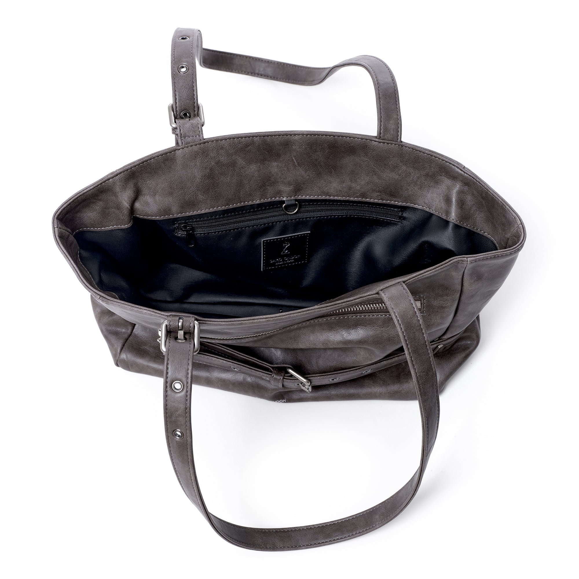 corset bag M baked gray